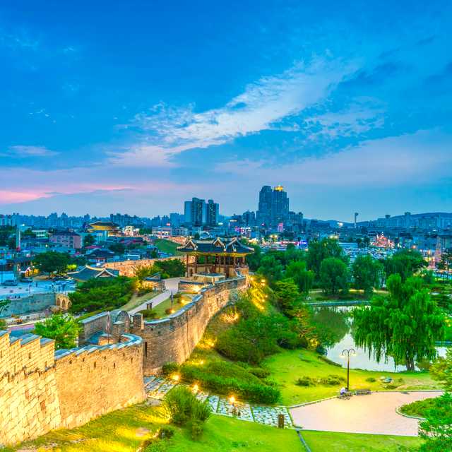 Seoul to Suwon and Sareung Royal Tombs: Private day trip