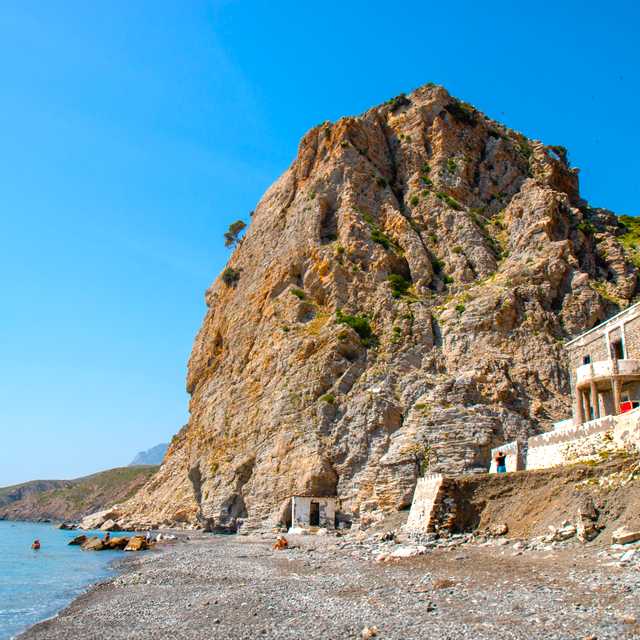 Kos to Thermes Beach and the Zia mountain village: Day trip