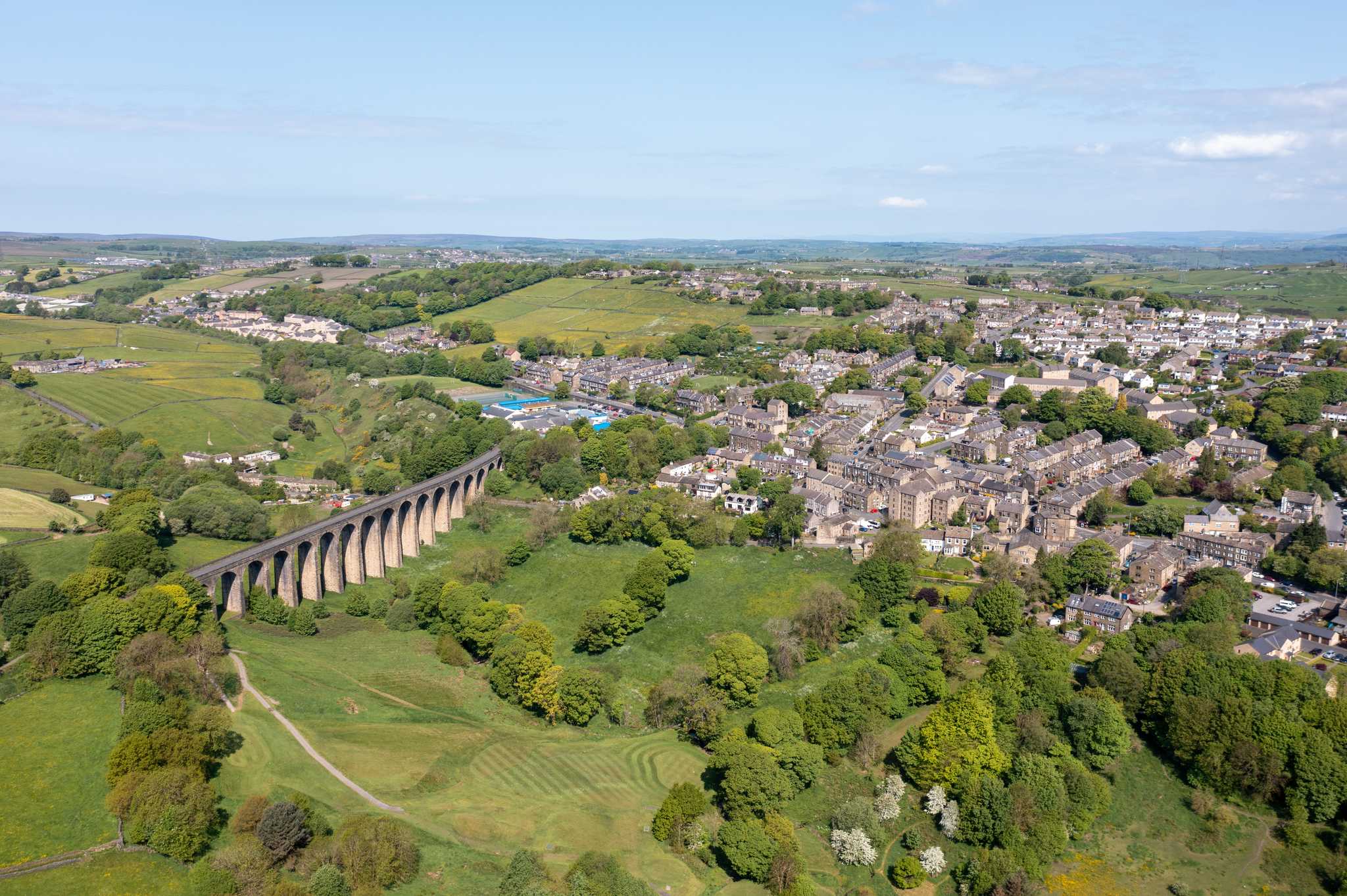 Parada del itinerario en Thornton en excursión privada desde Leeds