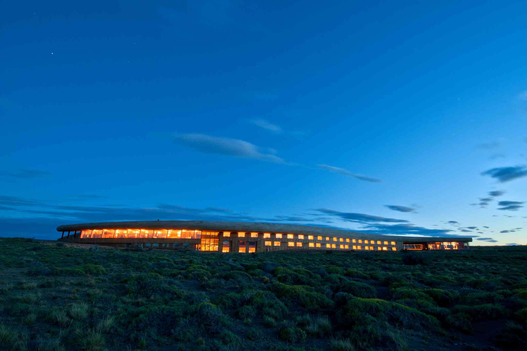 Scenic view of Tierra Patagonia Hotel - private day trip from Punta Arenas - photo 4