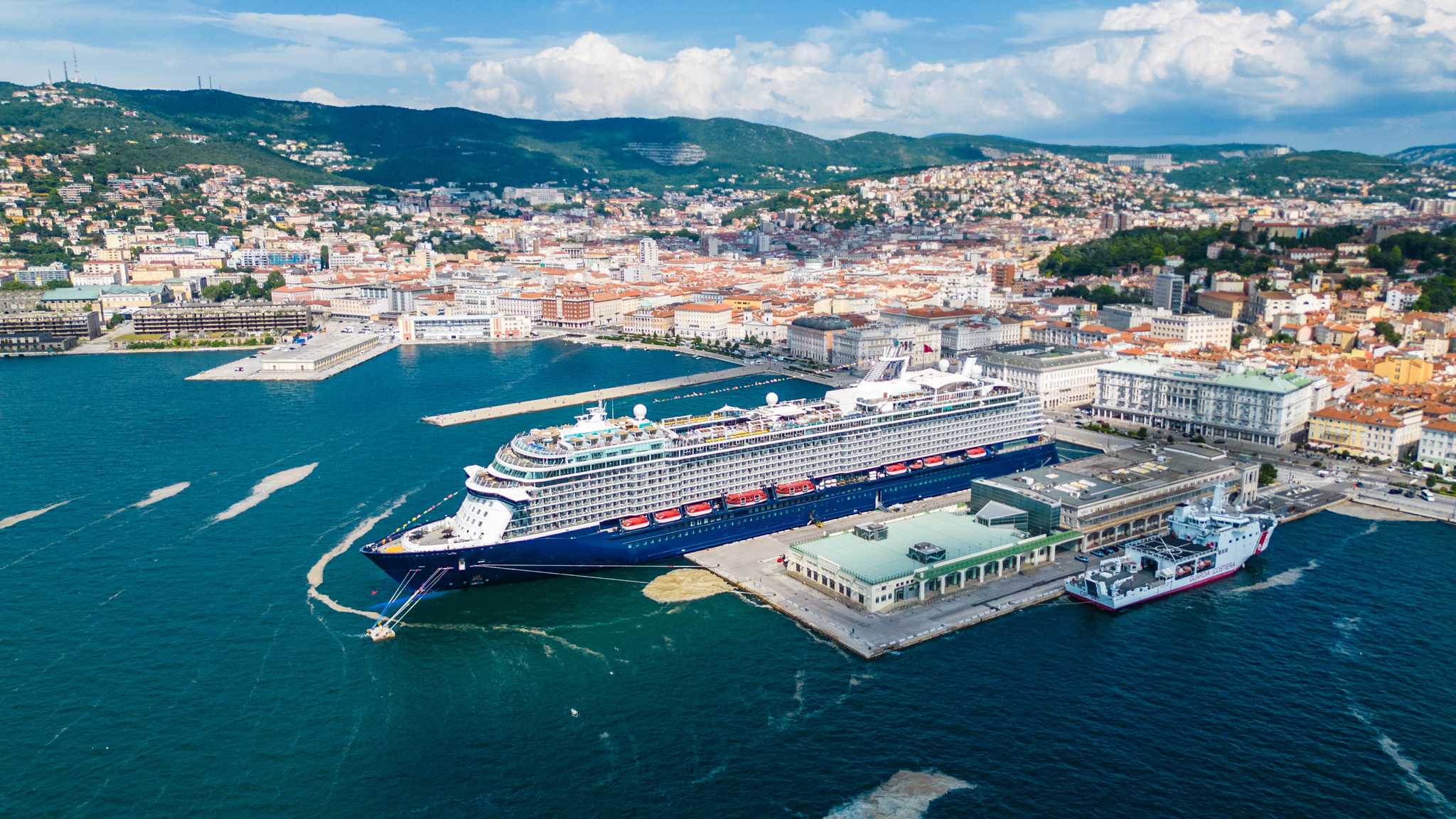 Parada del itinerario en Trieste en excursión privada desde Ljubljana