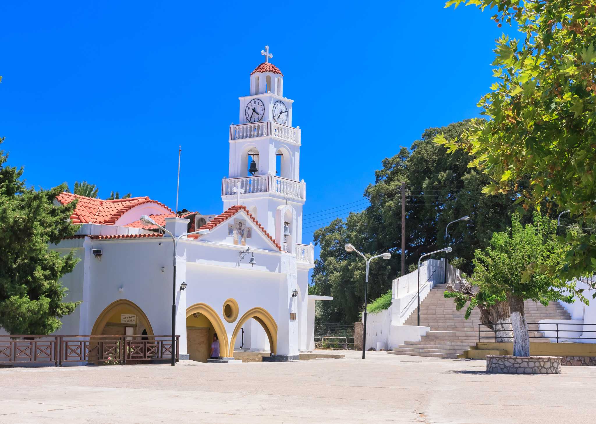 Rhodes City 에서 출발하는 개인적인 하루 여행 중 Holy Monastery of the Virgin Mary Tsambika 일정 정지