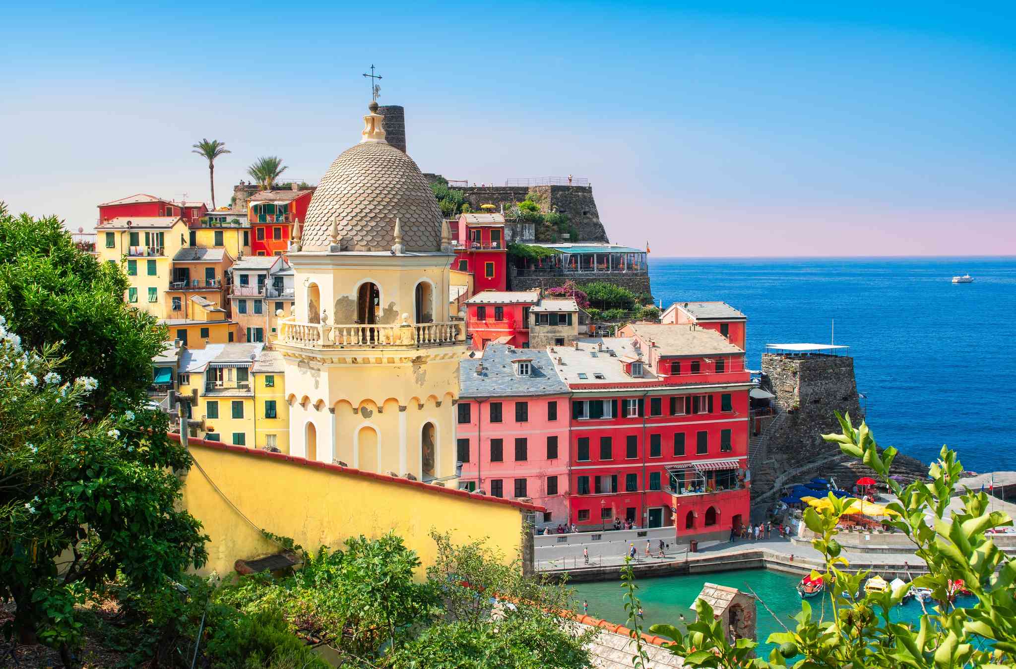 Vista panorámica de Vernazza - excursión privada de un día desde Aeropuerto de Niza - foto 4