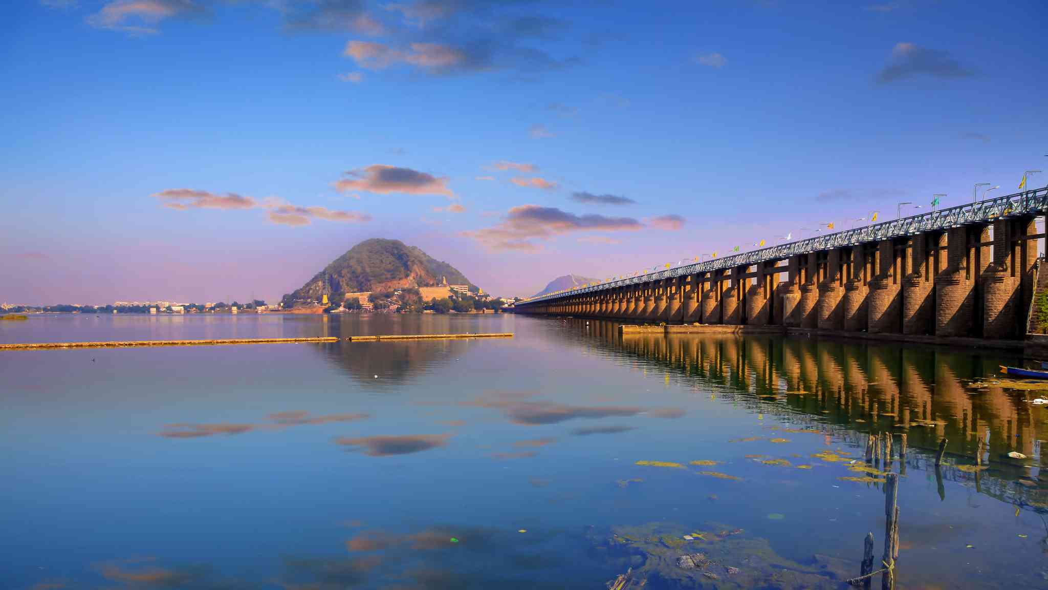 Blick auf die Landschaft von Heyderabad - private Tagesreise von Vijayawada - Foto 8
