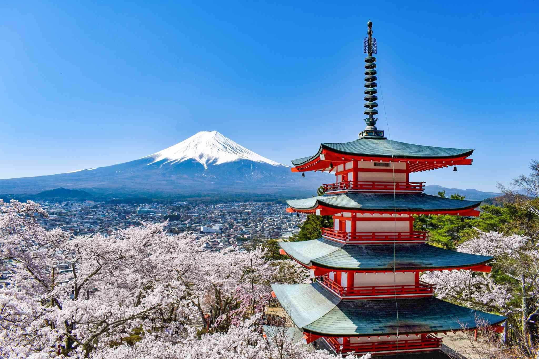 Scenic view of Yamanashi - private day trip from Haneda Airport - photo 1