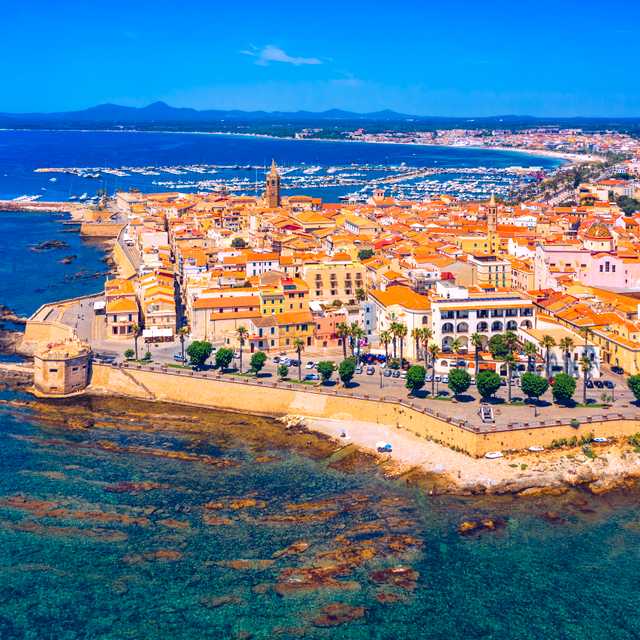 Olbia to Alghero: Private day trip