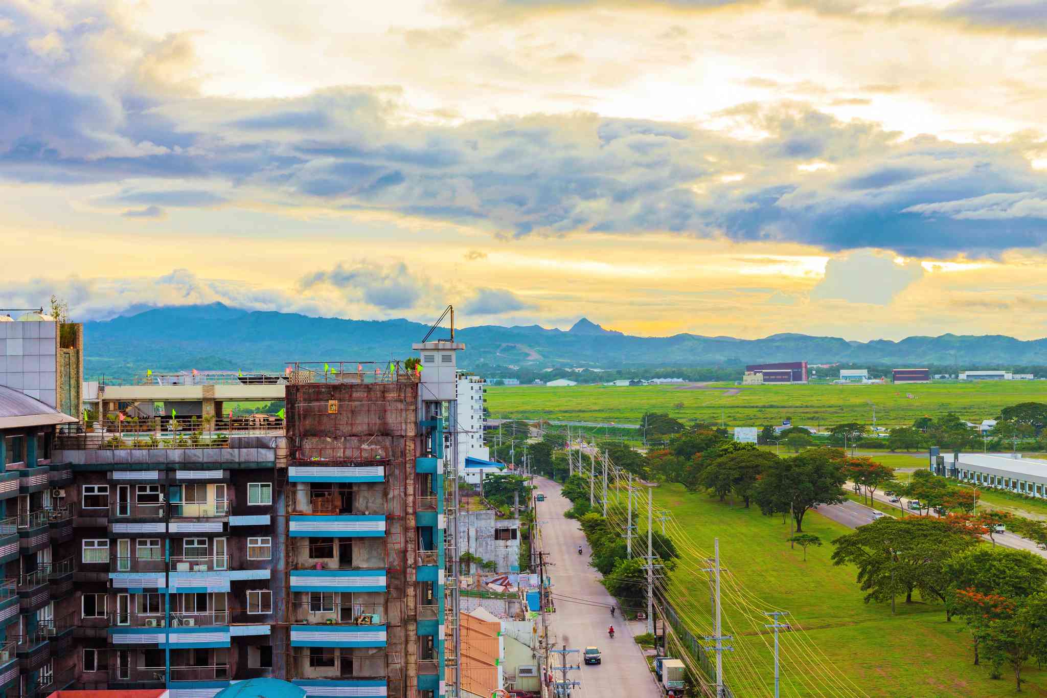 Blick auf die Landschaft von Angeles City, Philippinen - private Tagesreise von Manila - Foto 3