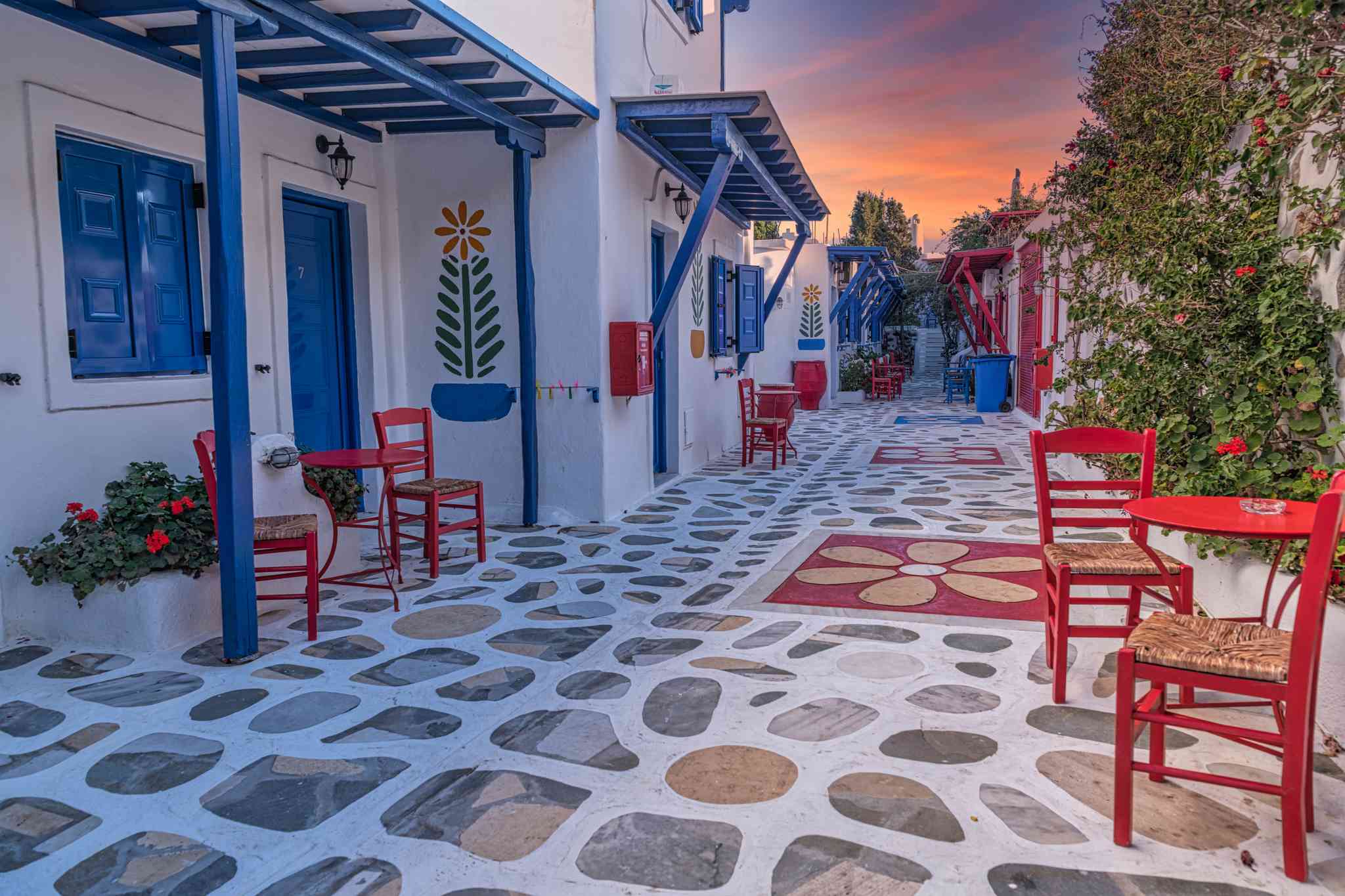 Scenic view of Ano Mera - private day trip from Mykonos International Airport - photo 3