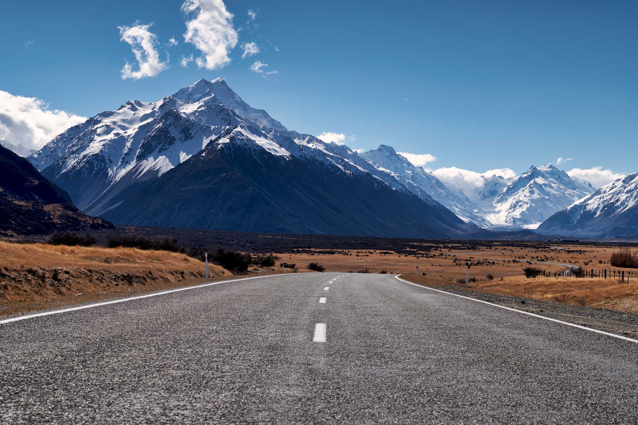 行程在私人 日游 从 Queenstown 到 Aoraki Mount Cook Village 的 停靠点