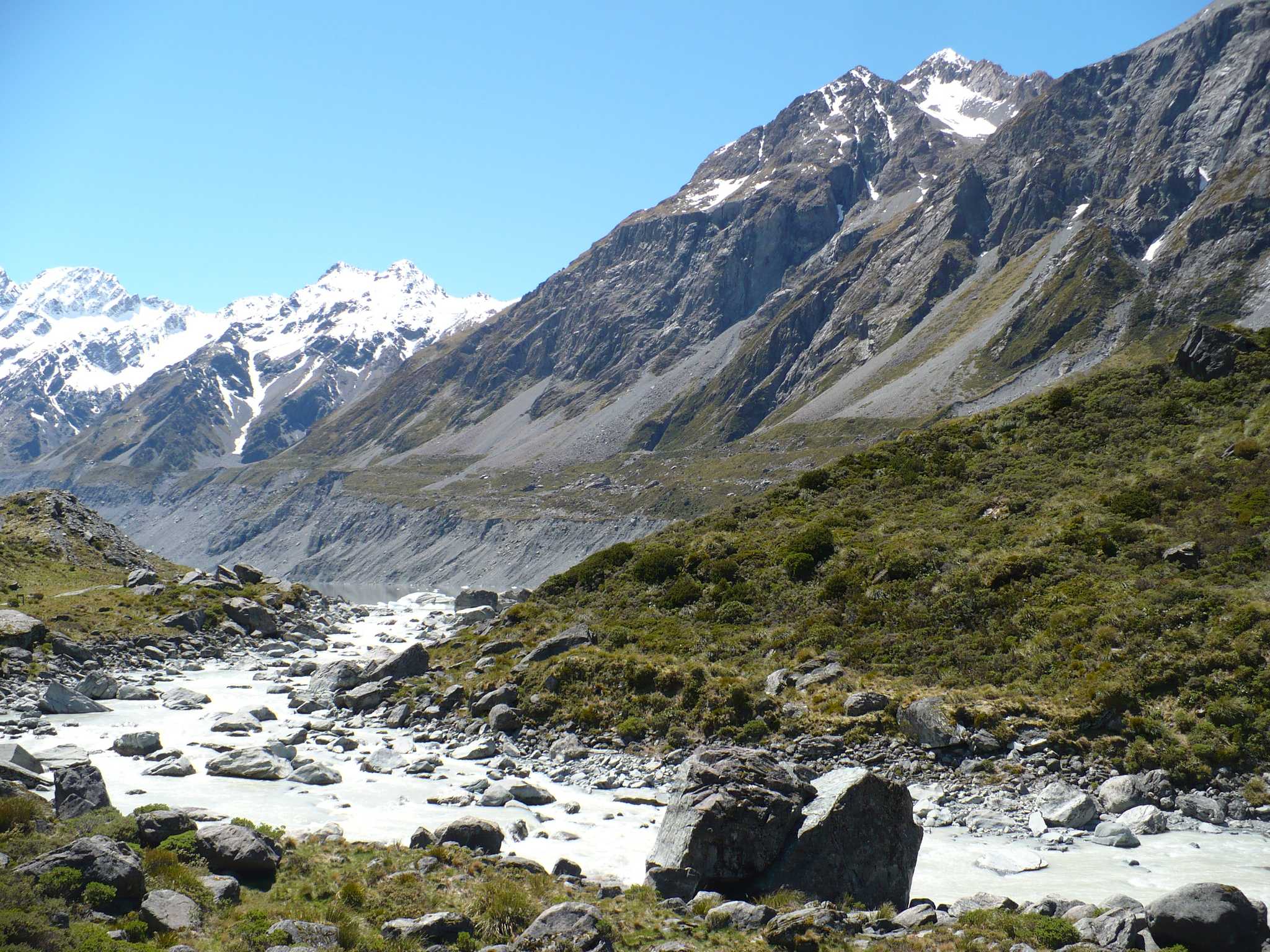 行程在私人 日游 从 Queenstown 到 Aoraki Mount Cook Village 的 停靠点