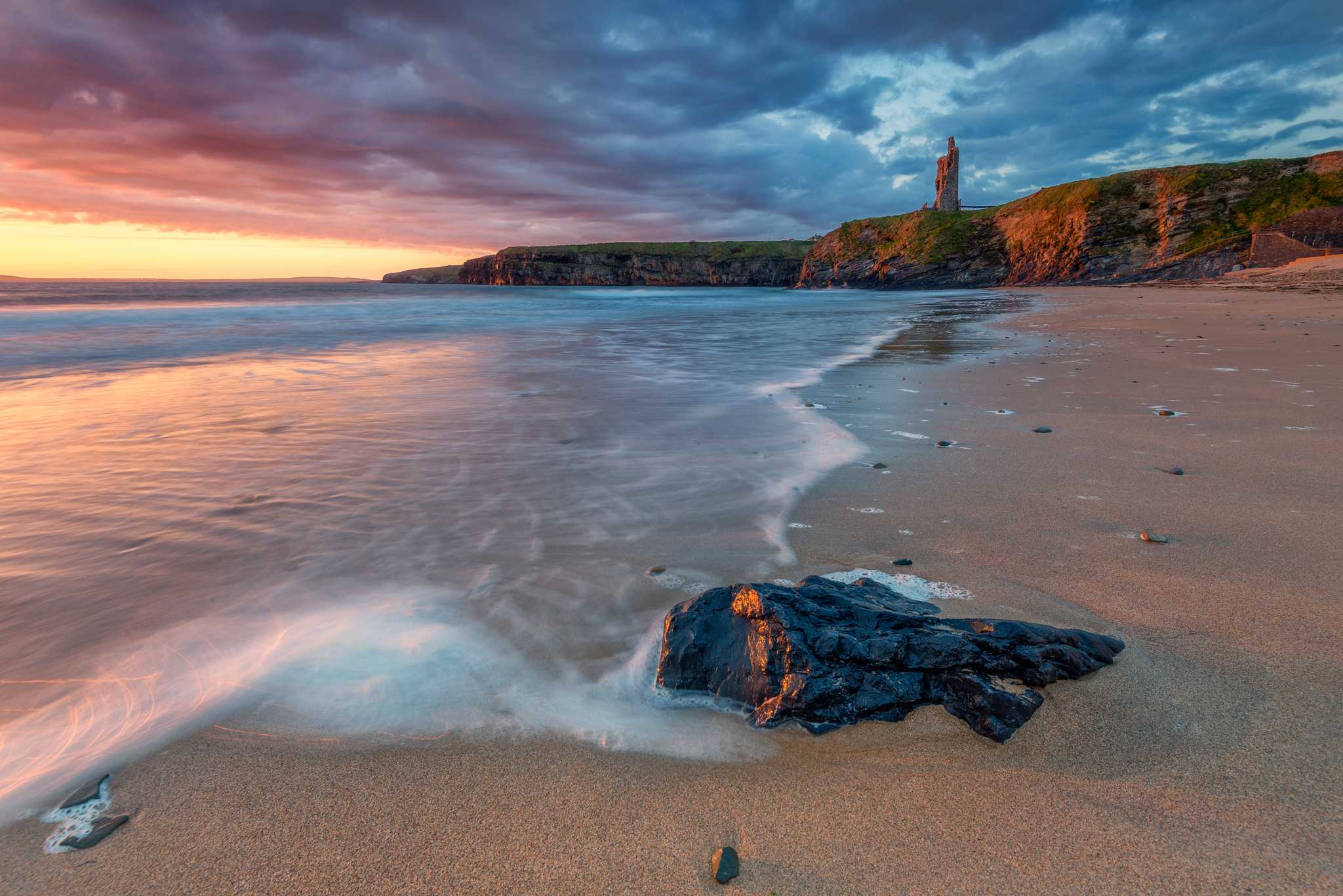 Reiseroute Stop in Ballybunion auf privatem Tagesausflug von Killarney