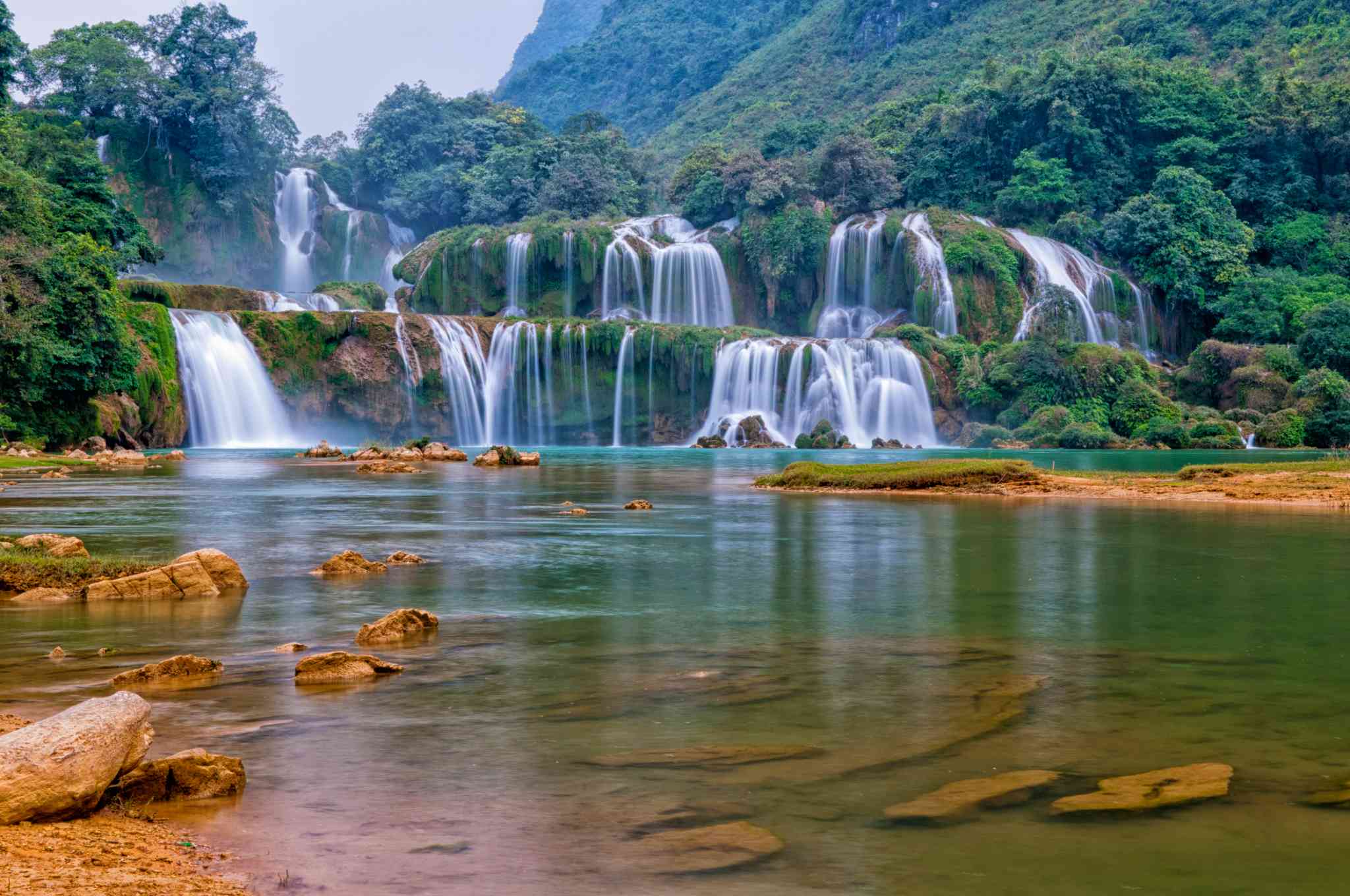 班吉奥克–德提安瀑布 的风景 - 从 Ha Long 出发的私人 一日游 - 照片 2