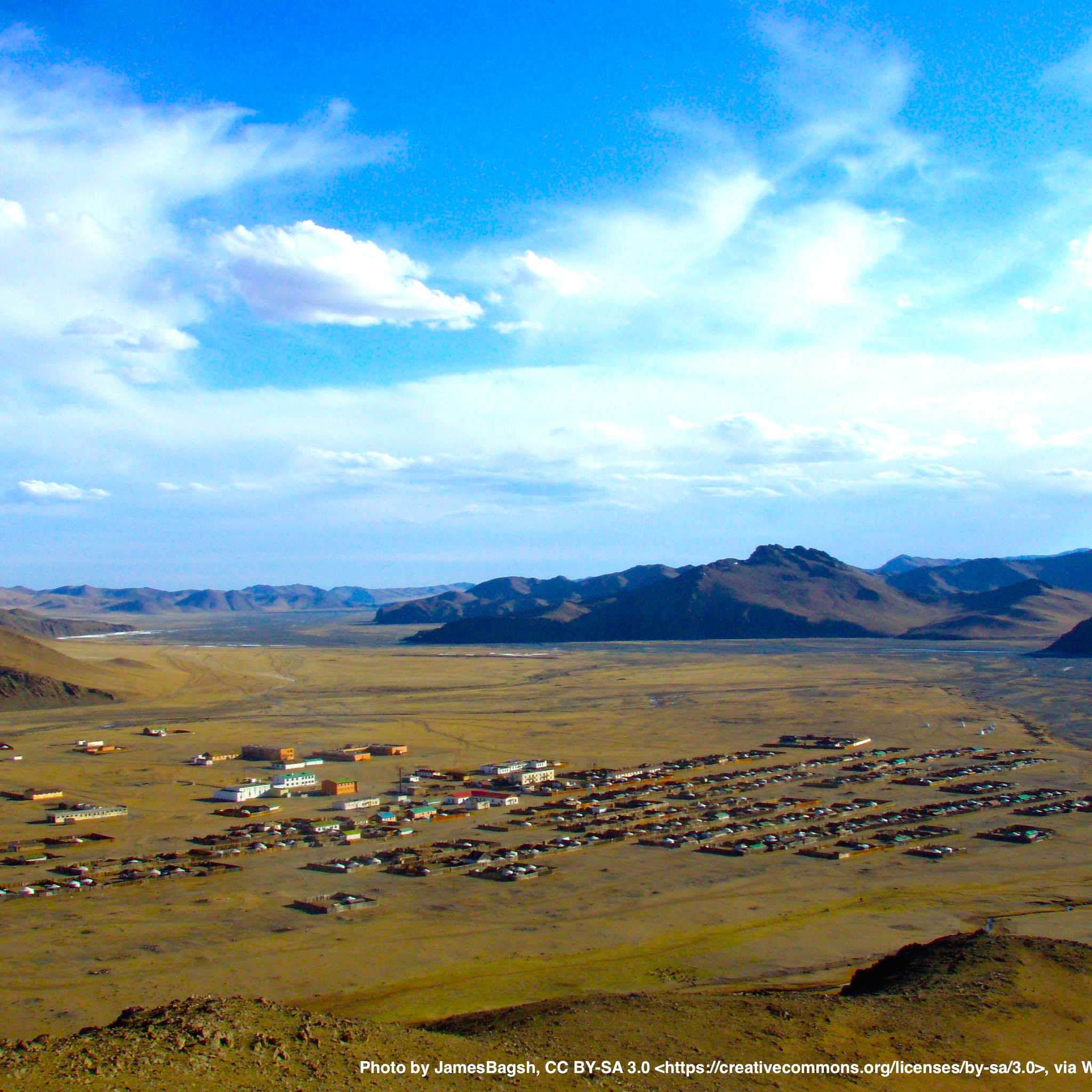 Private car transfers in Mongolia from Bayankhongor