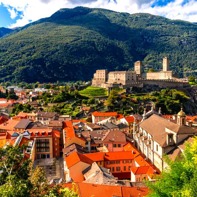 Milan to Bellinzona and Locarno: Private day trip