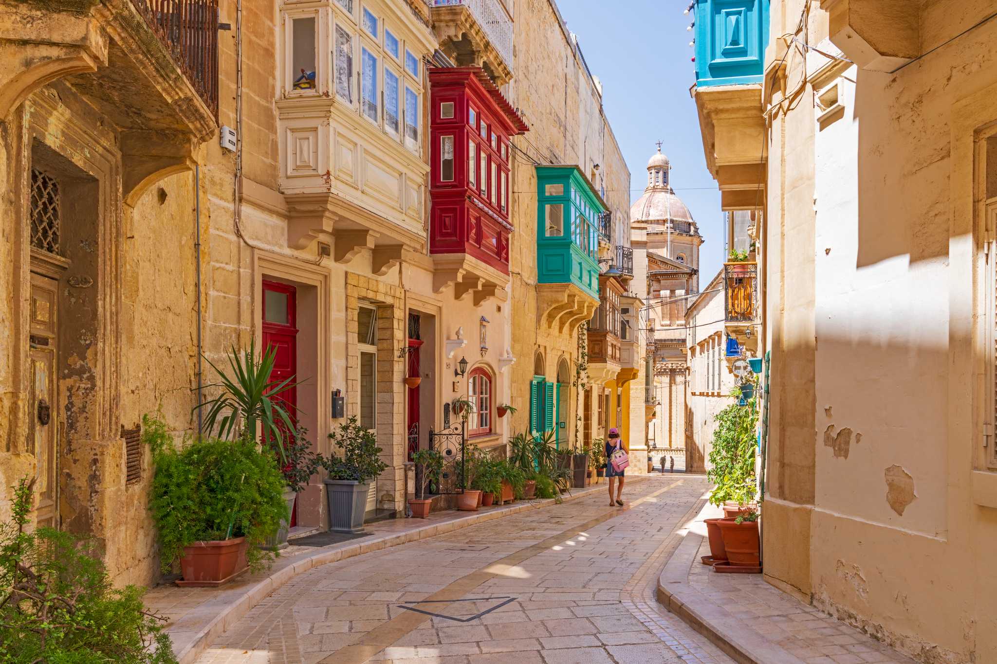 Arrêt de l'itinéraire à Birgu lors d'une excursion privée d'une journée depuis St. Paul's Bay