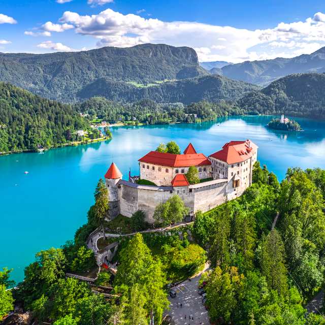 Trieste to Bled and Vintgar Gorge: Private day trip