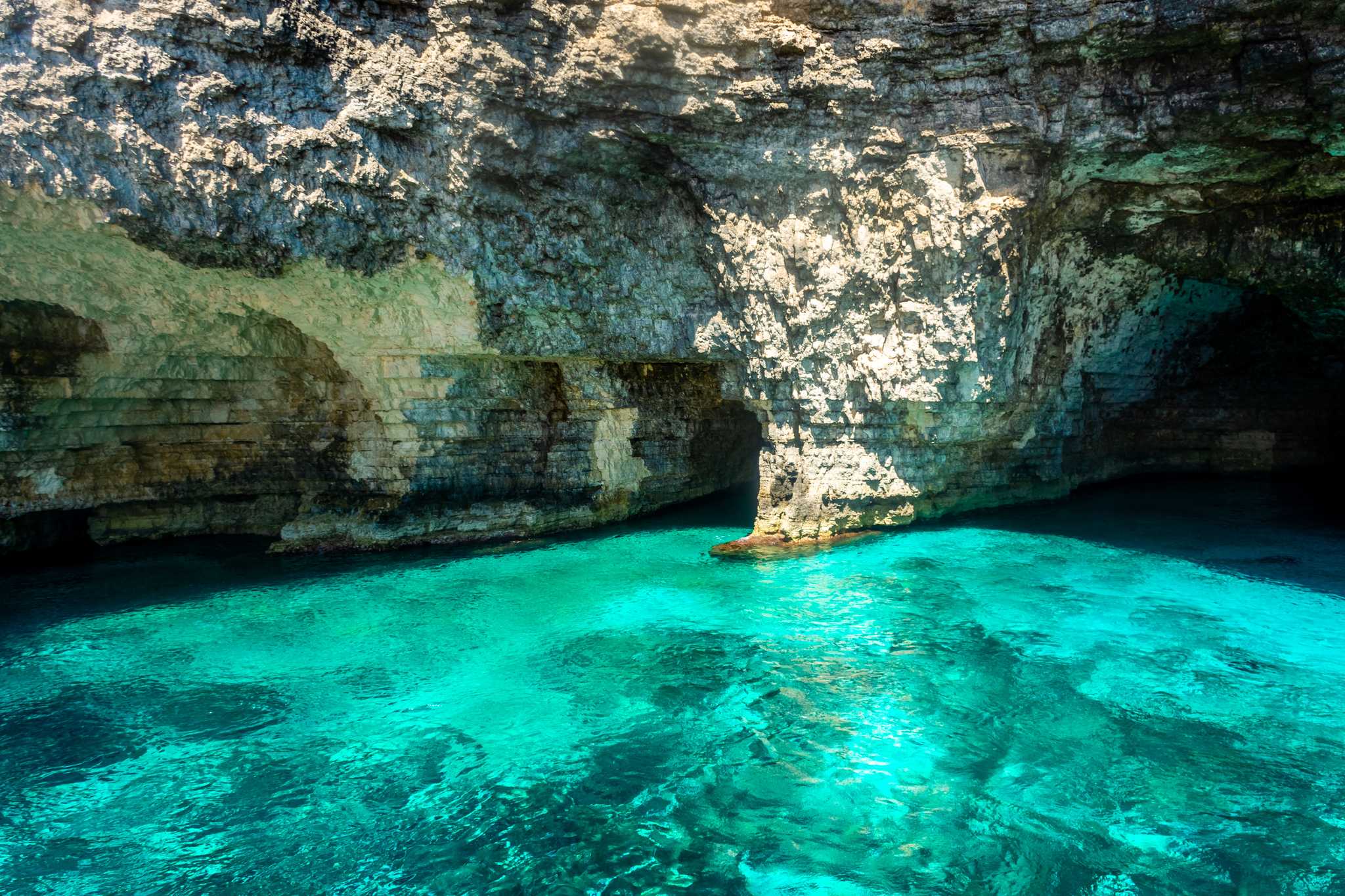 Parada del itinerario en Blue Grotto en excursión privada desde St. Paul's Bay