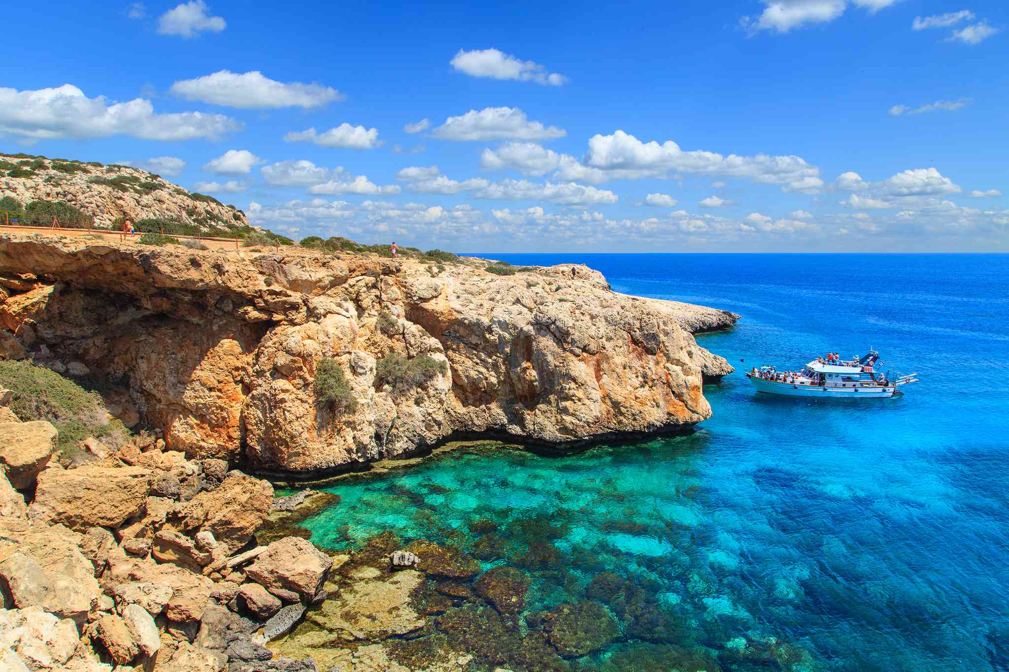 Scenic view of Blue Lagoon - private day trip from Ercan Nicosia Airport - photo 2