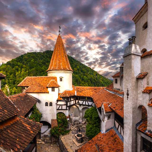 Bucharest to Brasov and Bran Castle: Private day trip
