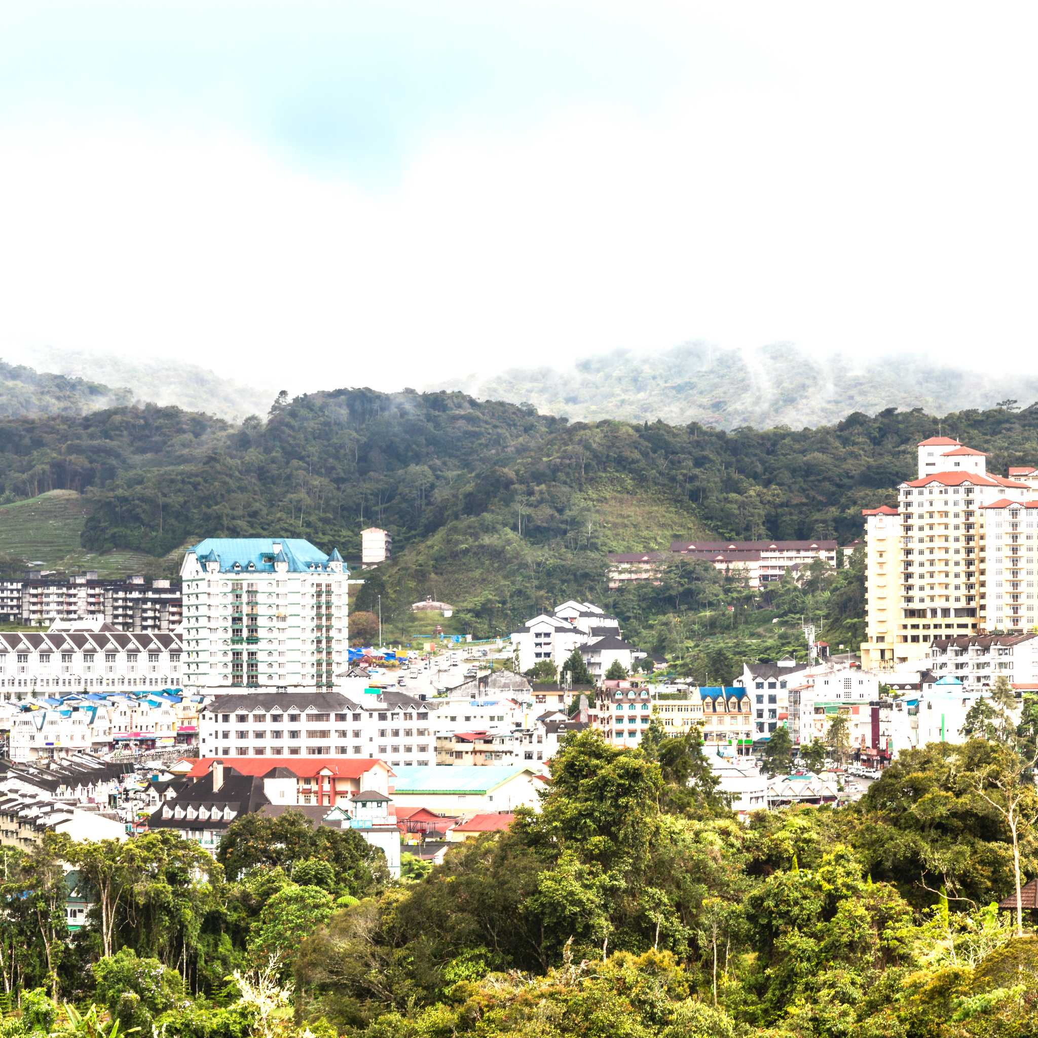 Private car transfers in Malaysia from Brinchang