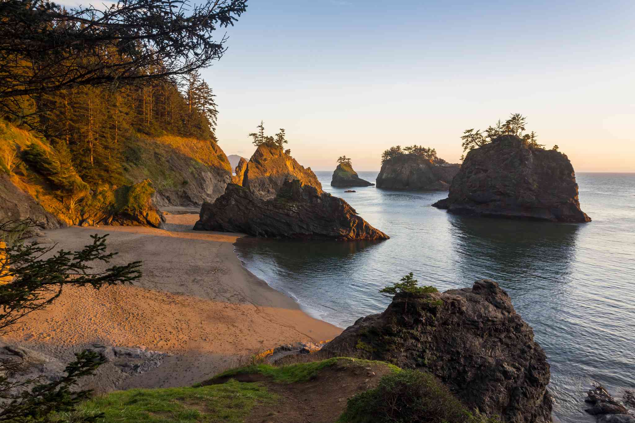 Blick auf die Landschaft von Brookings, OR - private Tagesreise von Crescent City, CA - Foto 3