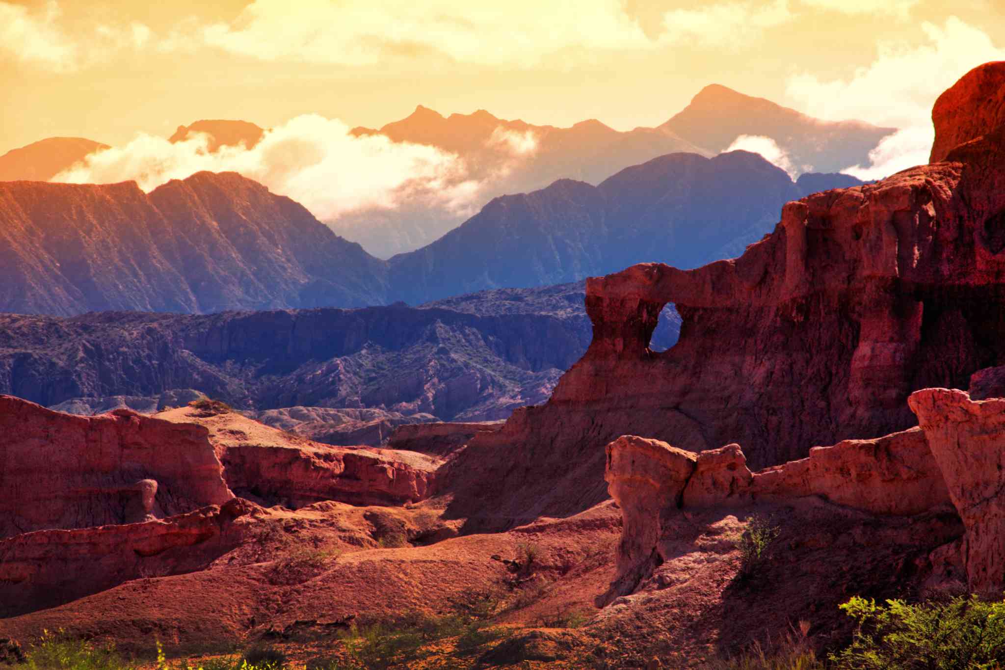 Blick auf die Landschaft von Cafayate - private Tagesreise von Salta - Foto 4
