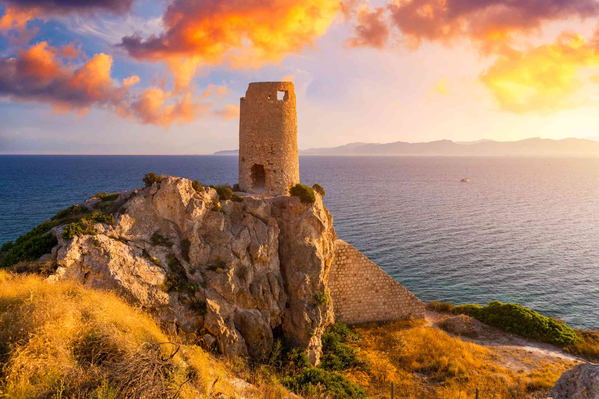 Blick auf die Landschaft von Cagliari - private Tagesreise von Olbia - Foto 3
