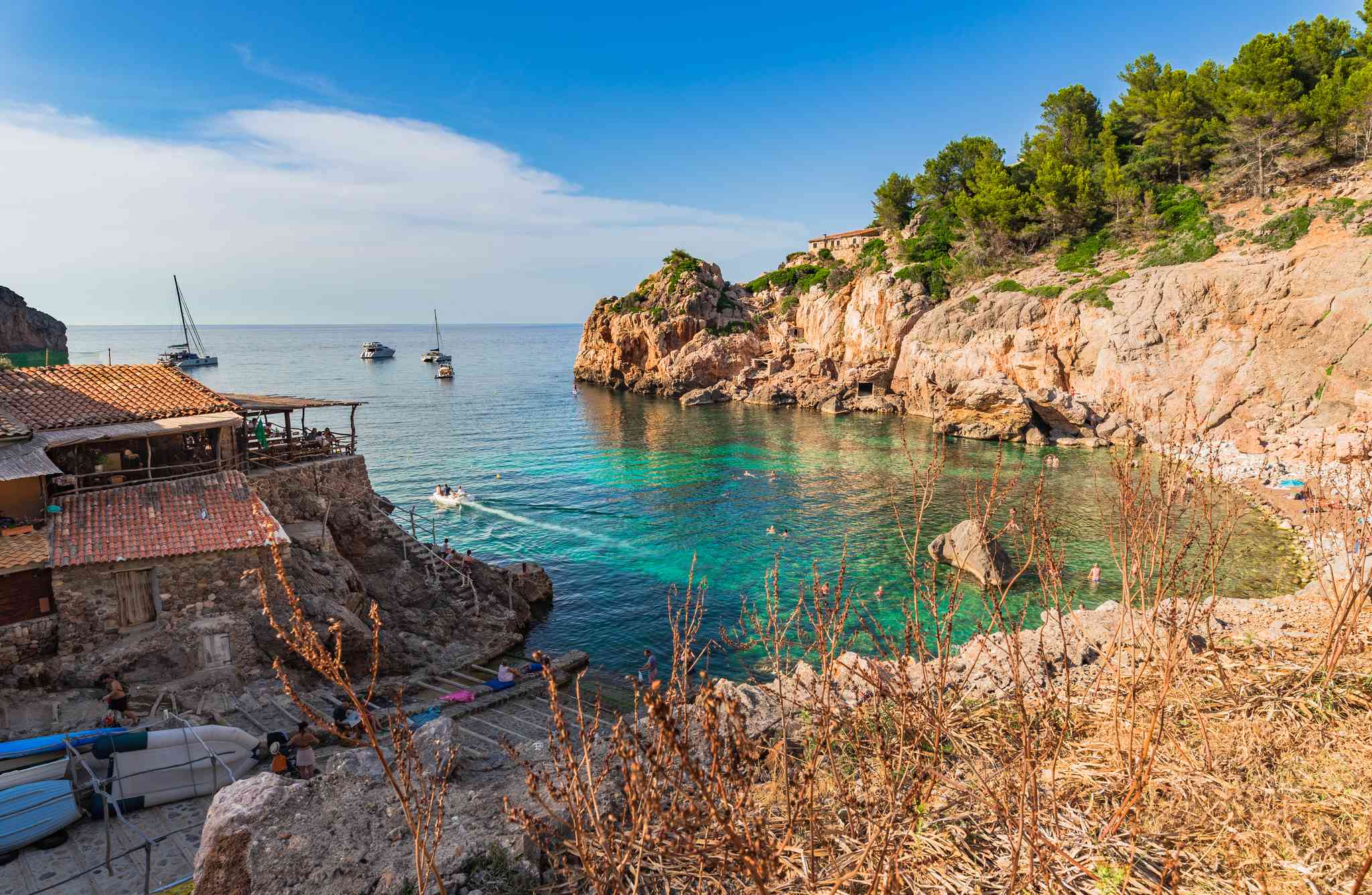 Blick auf die Landschaft von Cala Deia - private Tagesreise von Palma de Mallorca - Foto 3