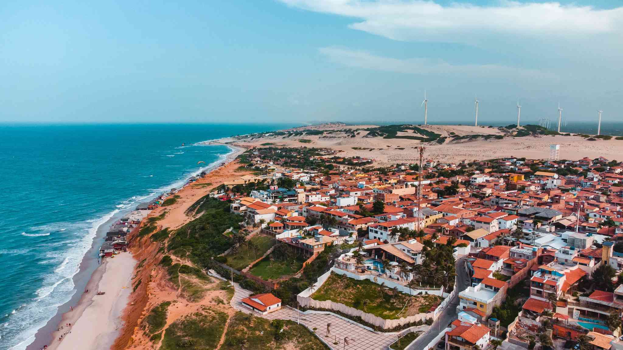 Scenic view of Canoa Quebrada - private day trip from Recife - photo 2