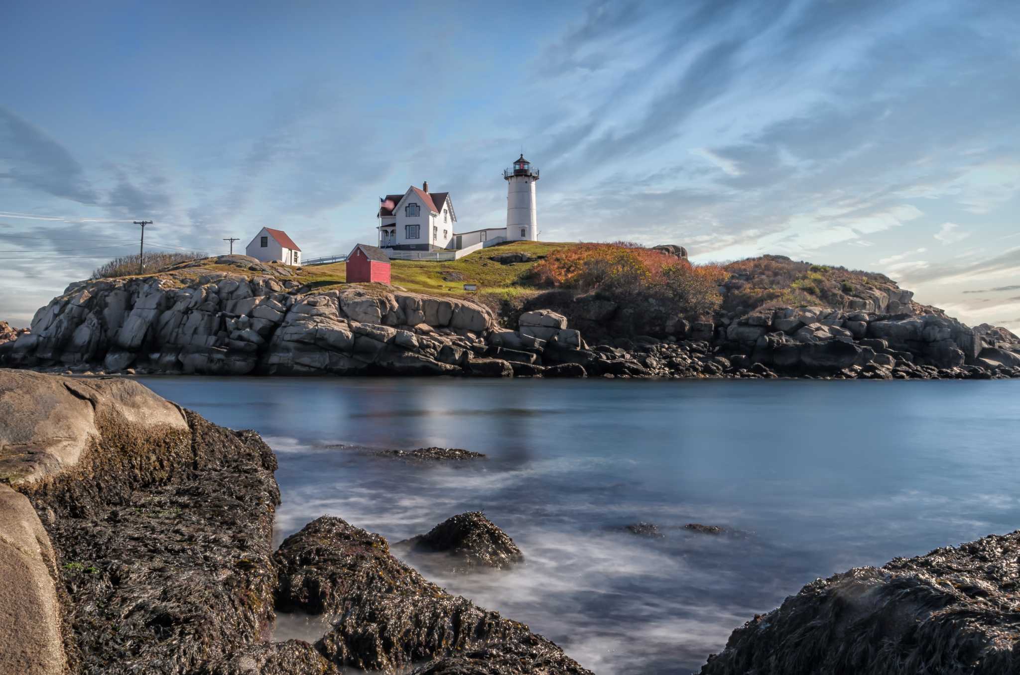 Visit Cape Neddick "The Nubble" Lighthouse on the way from manchester-nh-us to portland-me-us with Daytrip