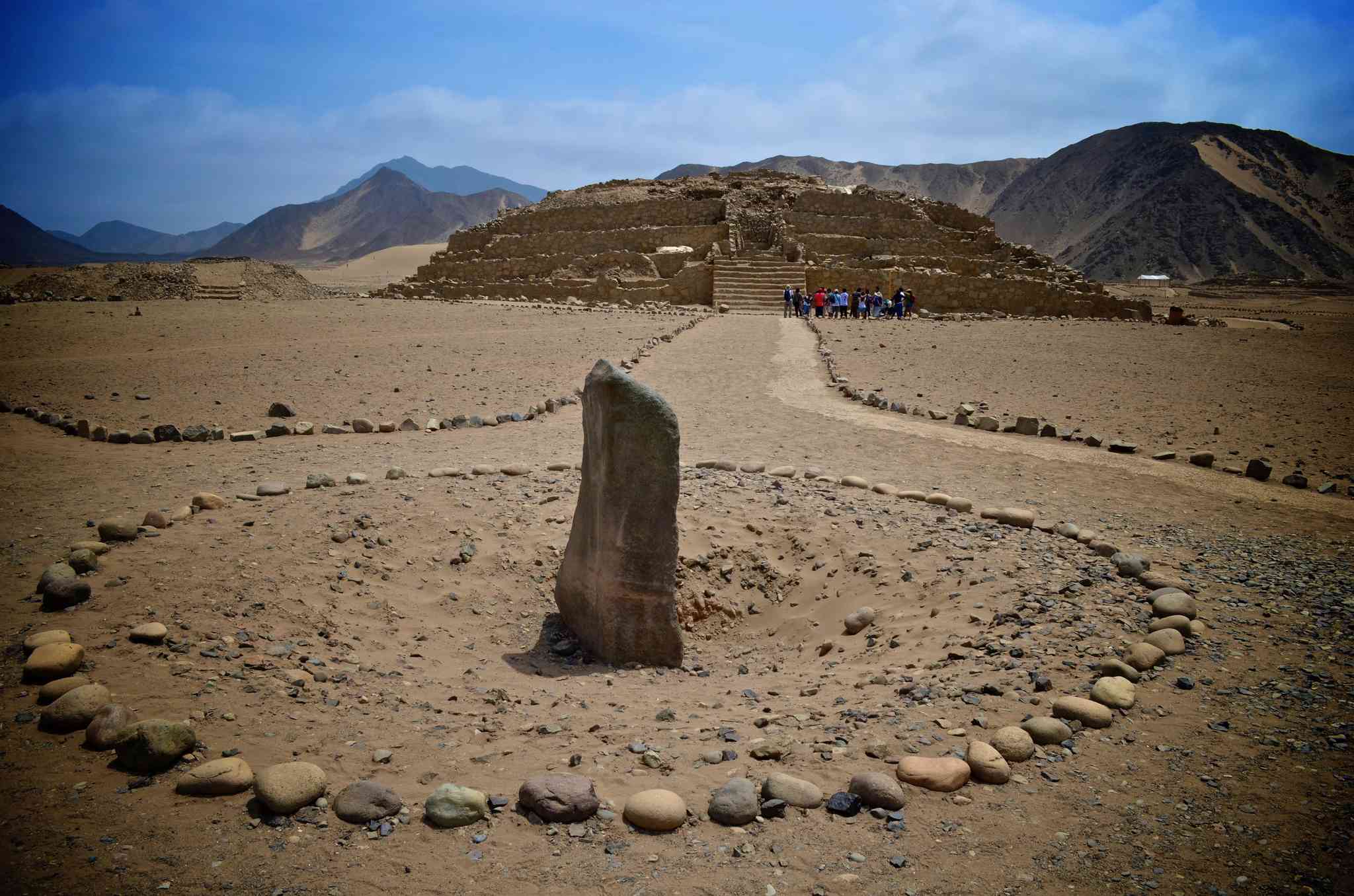 Scenic view of Sacred City of Caral-Supe - private day trip from Lima - photo 2