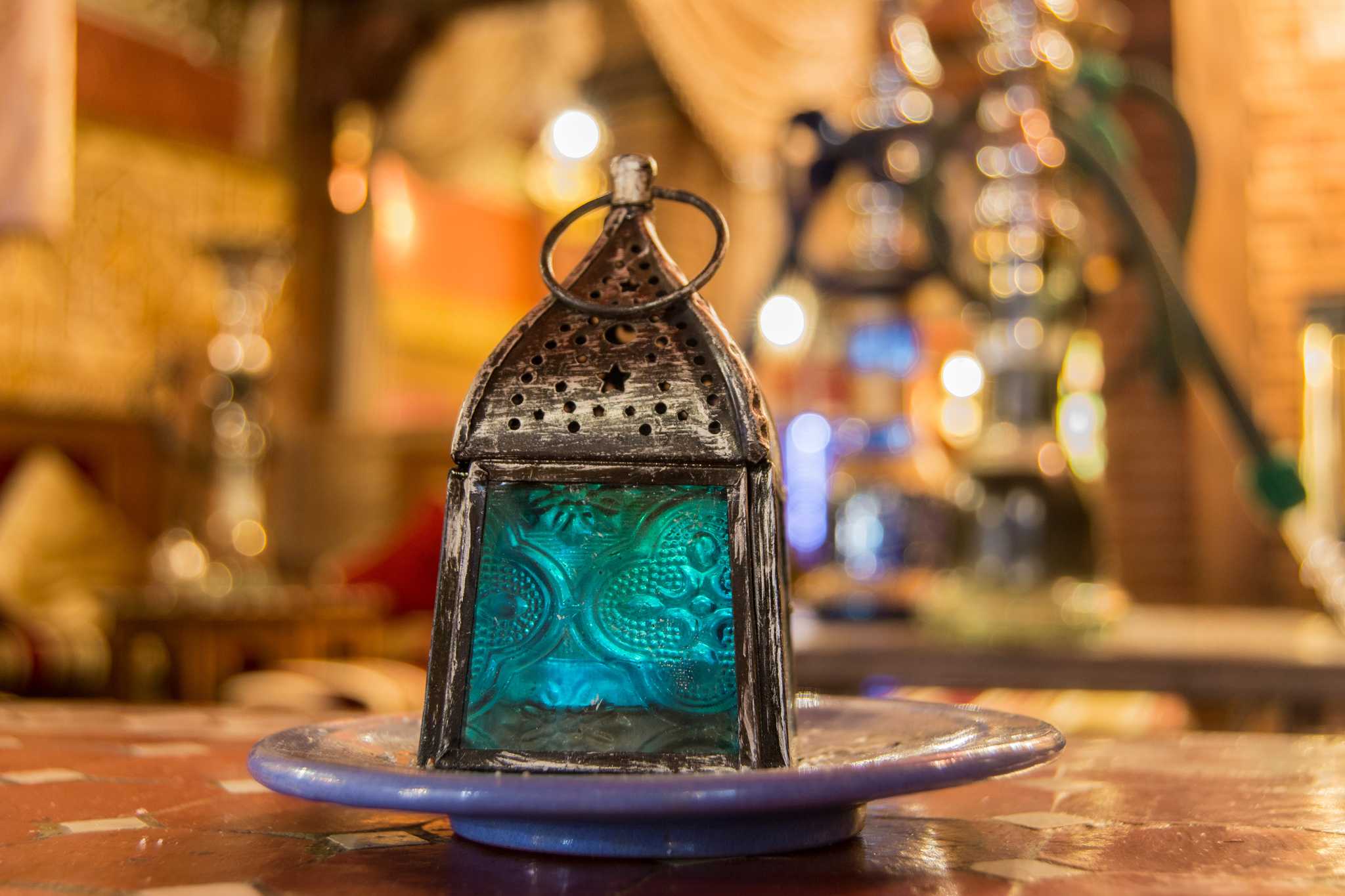 Parada del itinerario en Carmen del Campillo Tea House en excursión privada desde Alicante