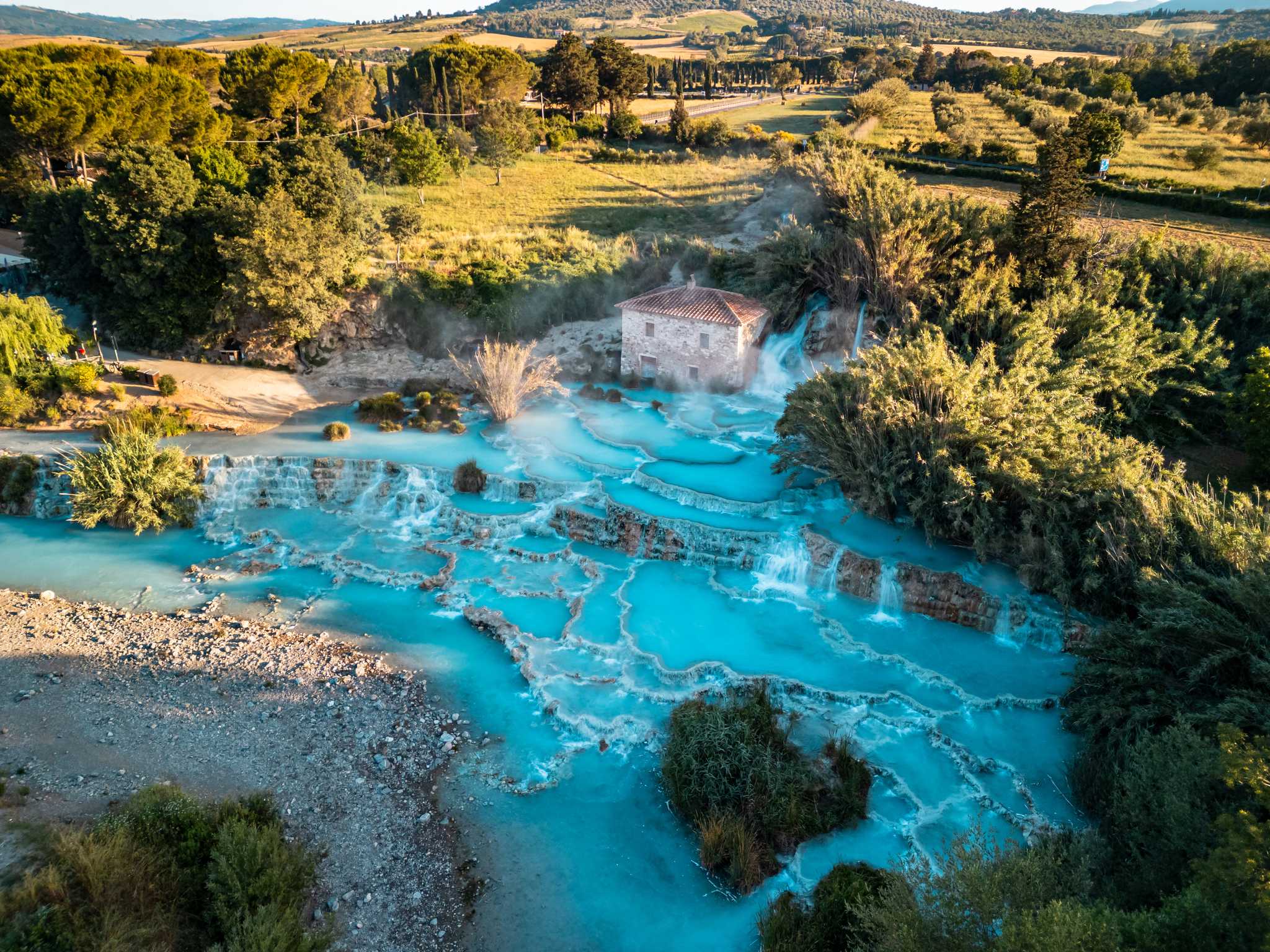 Cascate del Mulino पर निजी दिन की यात्रा में यात्रा ठहराव Rome से