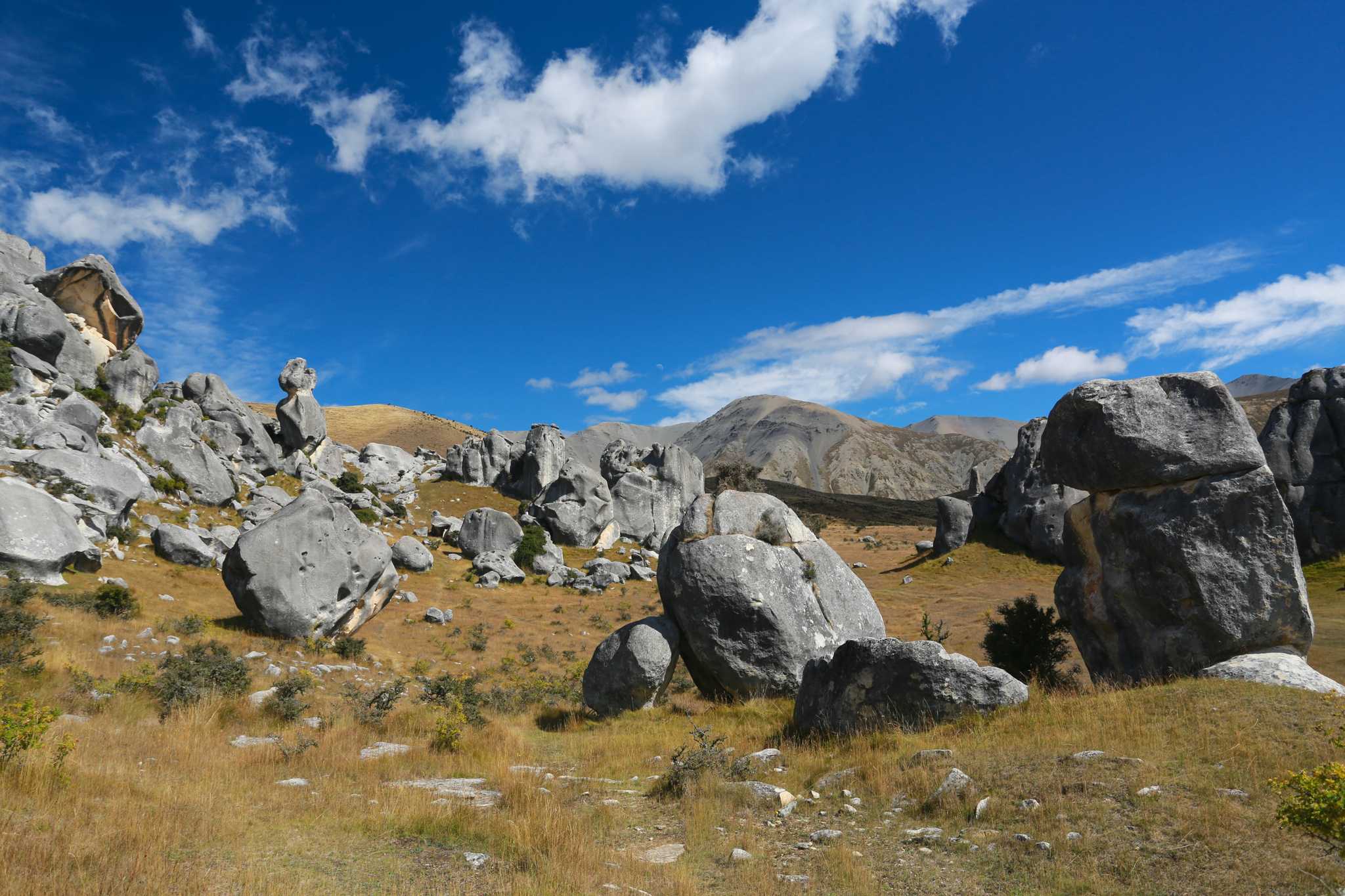 Reiseroute Stop in Castle Hill auf privatem Tagesausflug von Christchurch