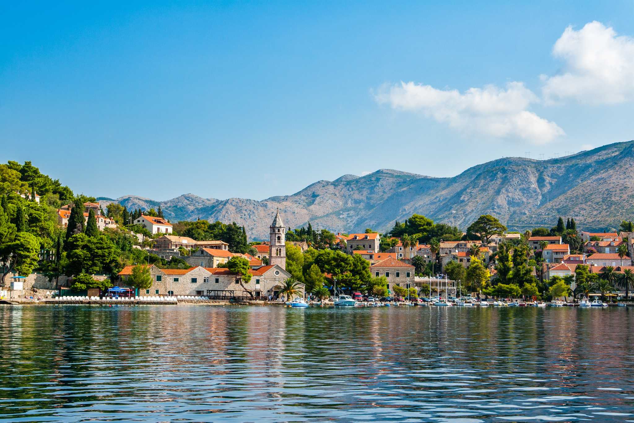 Itinerary stop at Cavtat on private day trip from Medjugorje