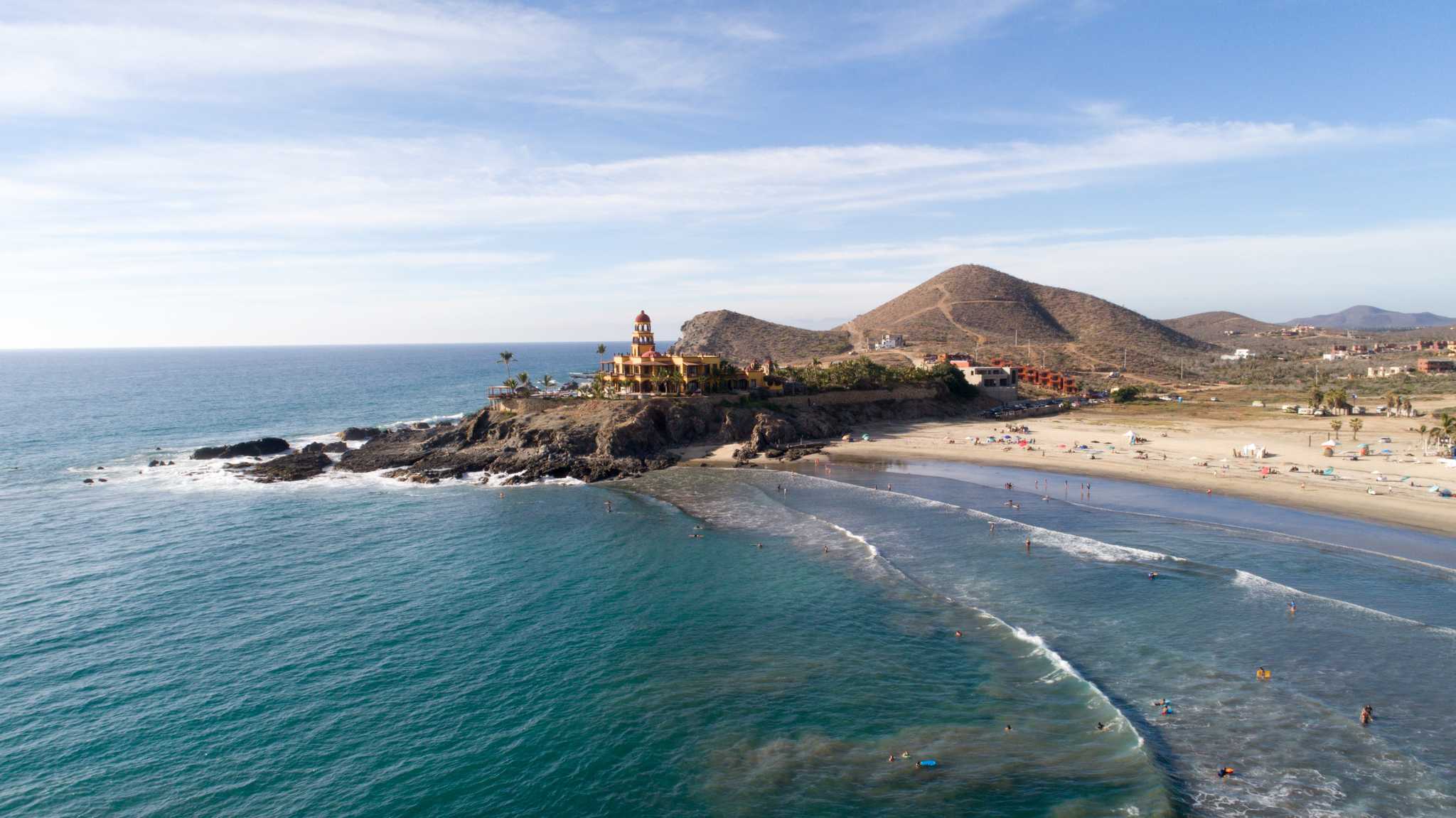 Itinerary stop at Cerritos Beach on private day trip from Cabo San Lucas