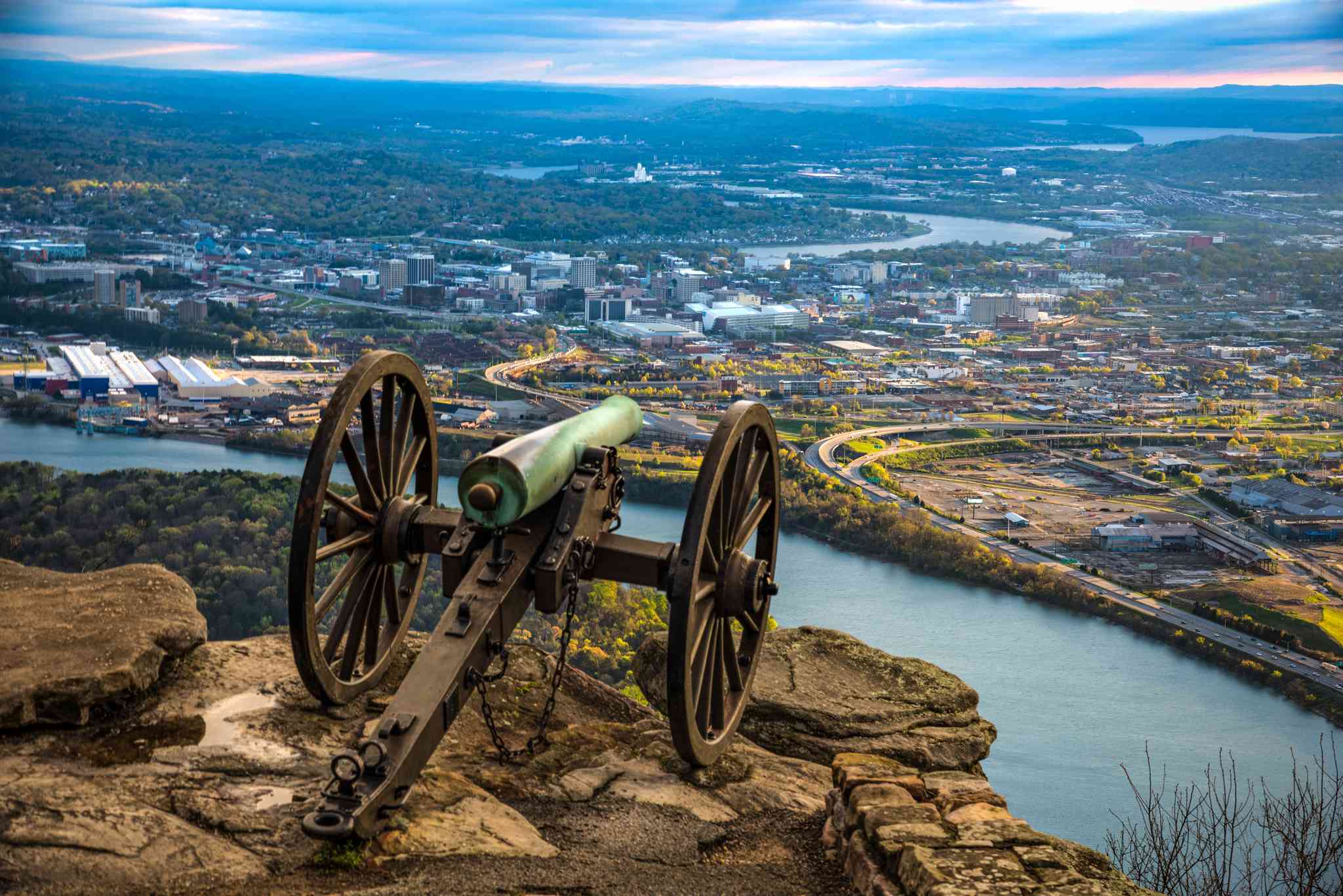 Blick auf die Landschaft von Chattanooga, TN - private Tagesreise von Destin, FL - Foto 3