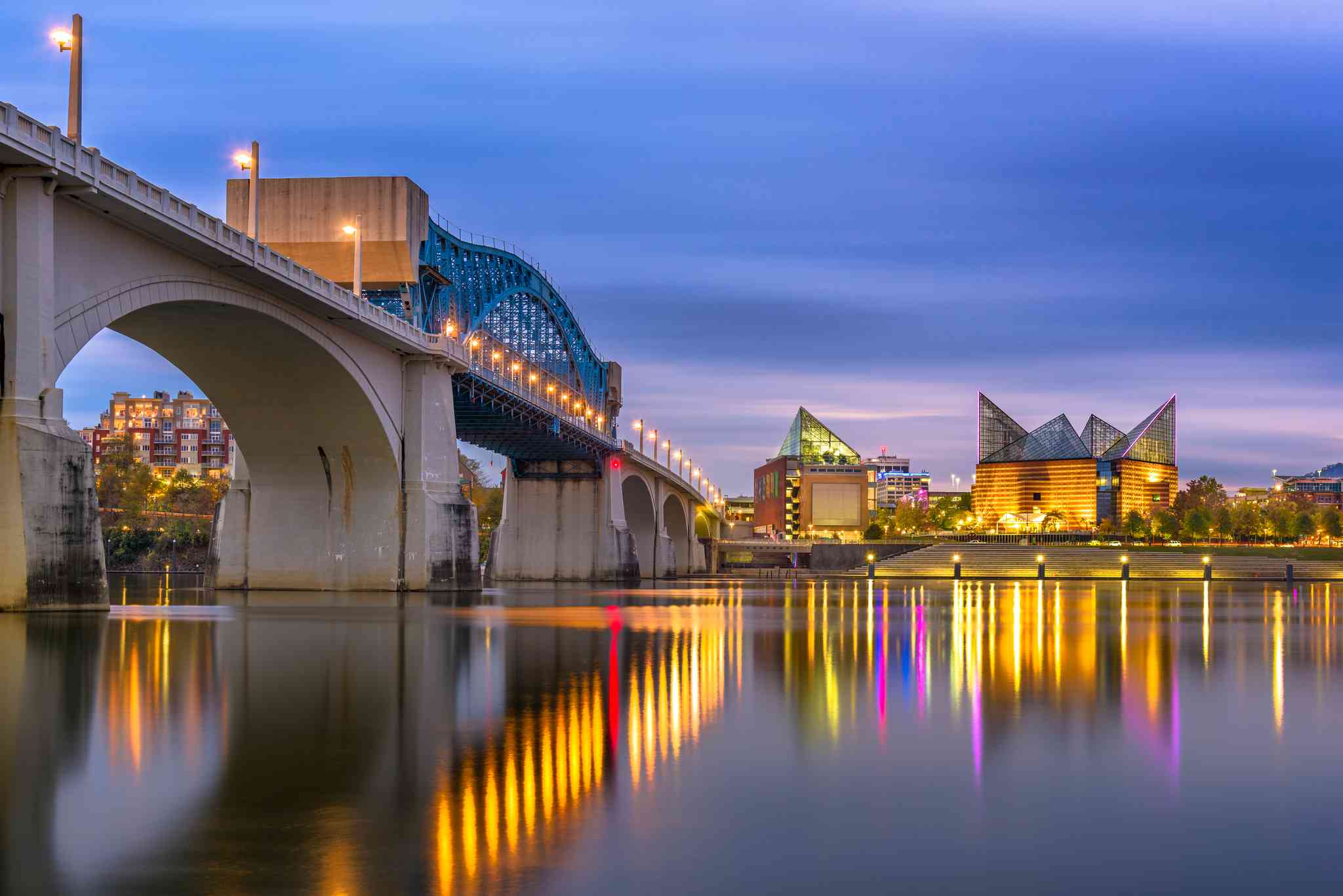Blick auf die Landschaft von Chattanooga, TN - private Tagesreise von Destin, FL - Foto 4