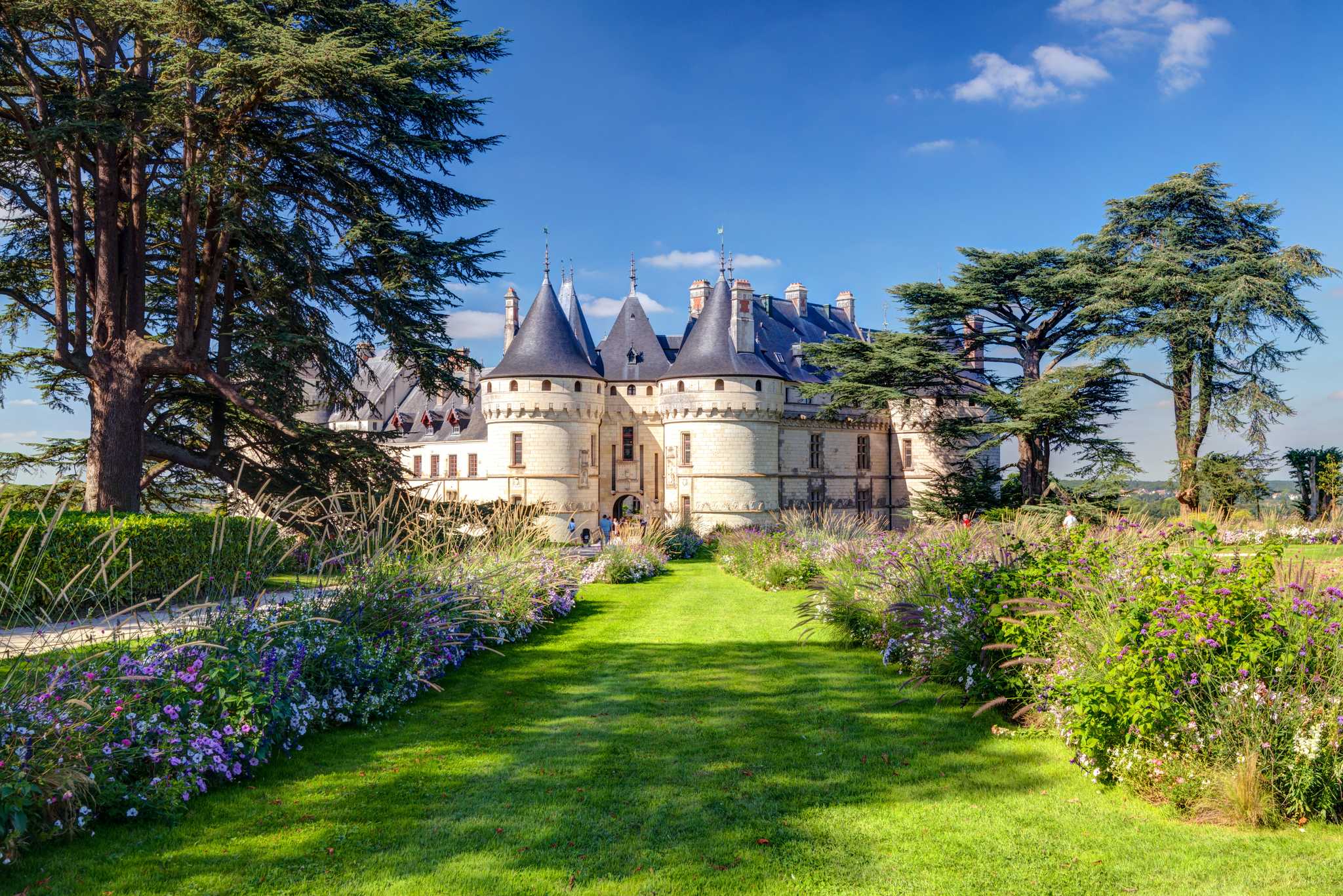 Reiseroute Stop in Chateau de Chaumont-sur-Loire auf privatem Tagesausflug von Paris