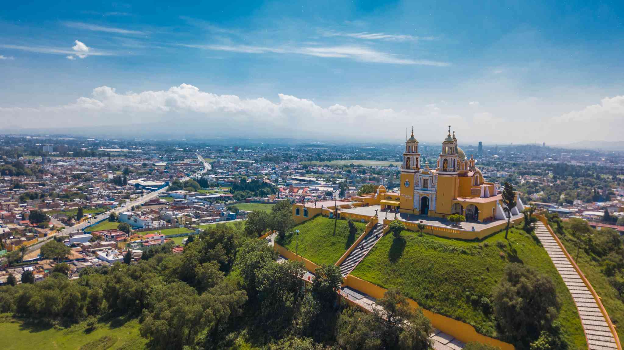 Vista cênica de Cholula - excursão particular de um dia de Cidade do México - foto 2