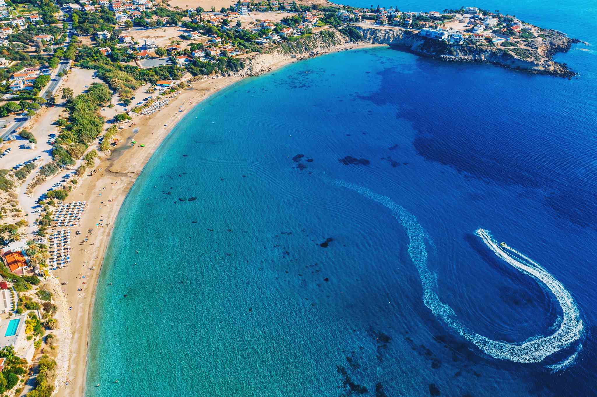 Scenic view of Coral Bay - private day trip from Ercan Nicosia Airport - photo 3