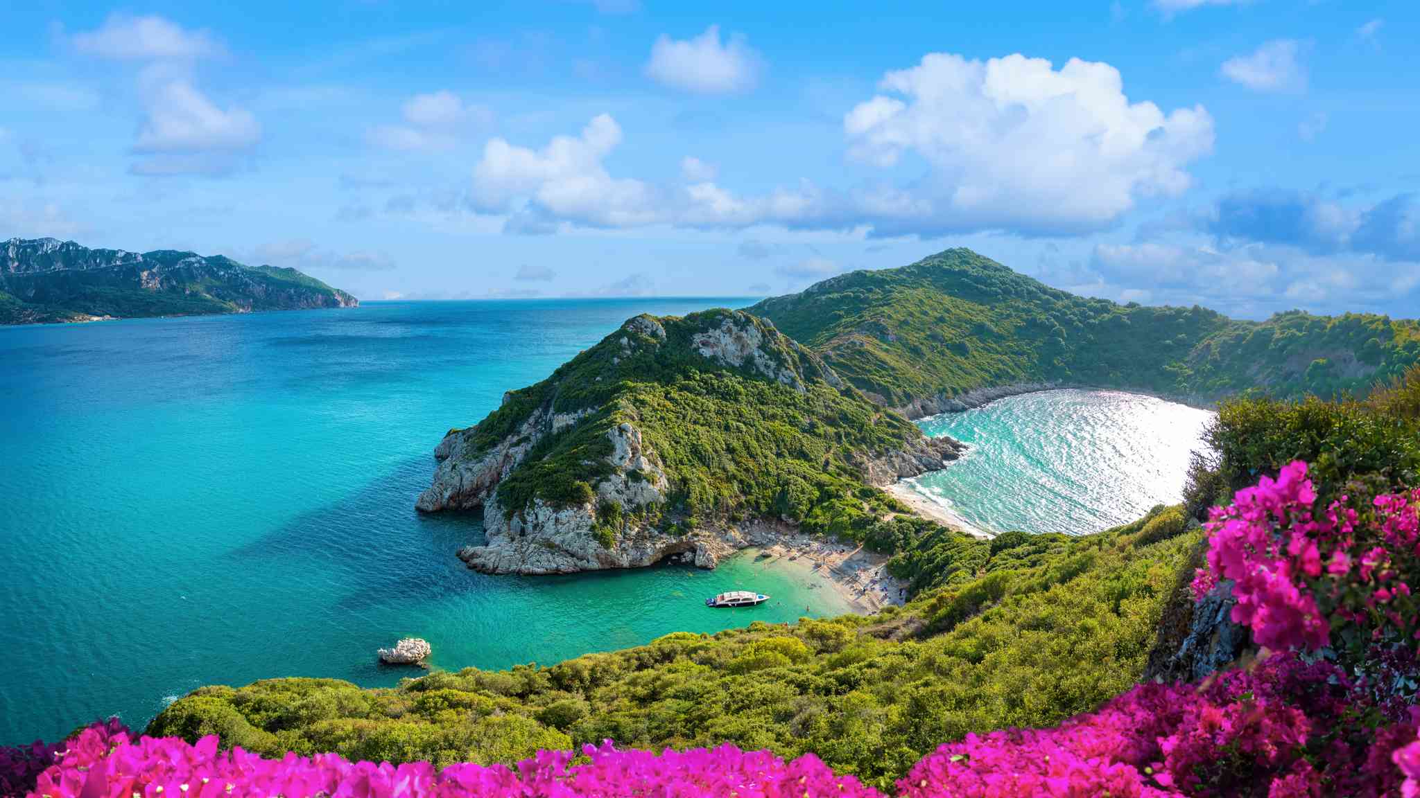 Scenic view of Roda - private day trip from Corfu International Airport - photo 5