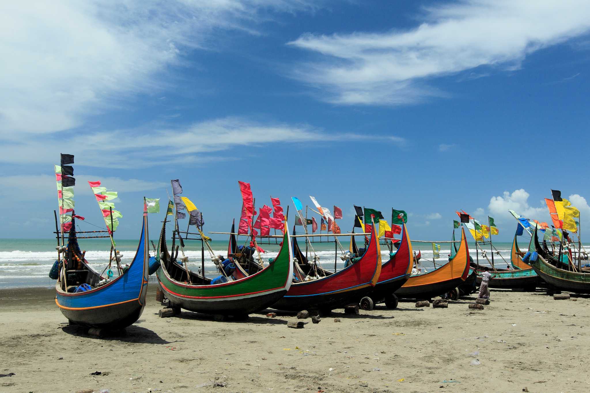 Services de transfert en voiture privée à Cox's Bazar - vue pittoresque sur Cox's Bazar en Bangladesh