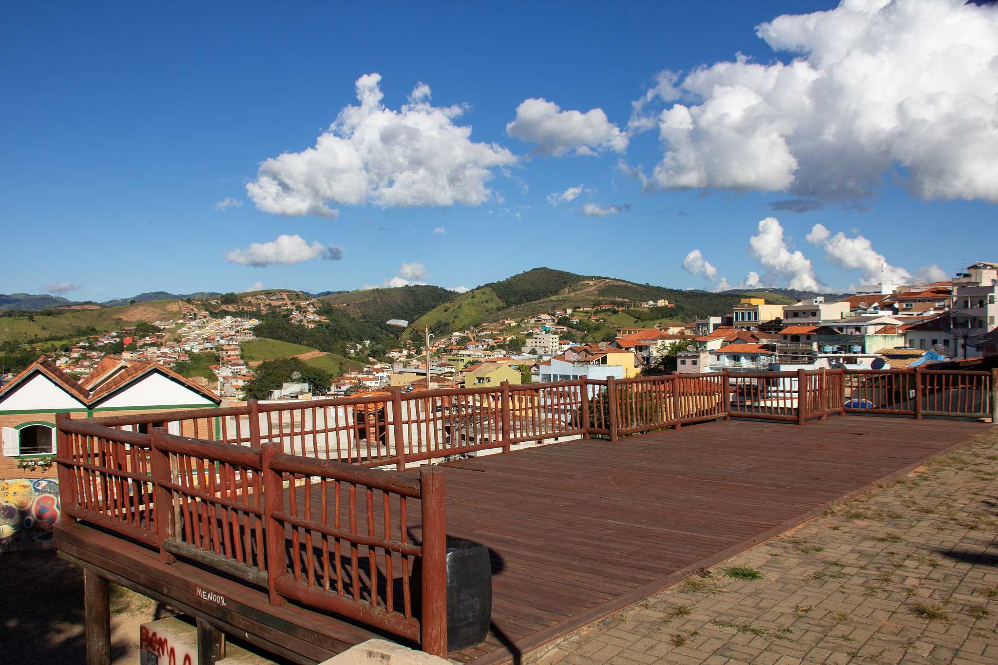 Parada no itinerário em Cunha em viagem particular de um dia a partir de Campinas