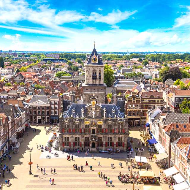 Antwerp to Kinderdijk and Delft: Private day trip