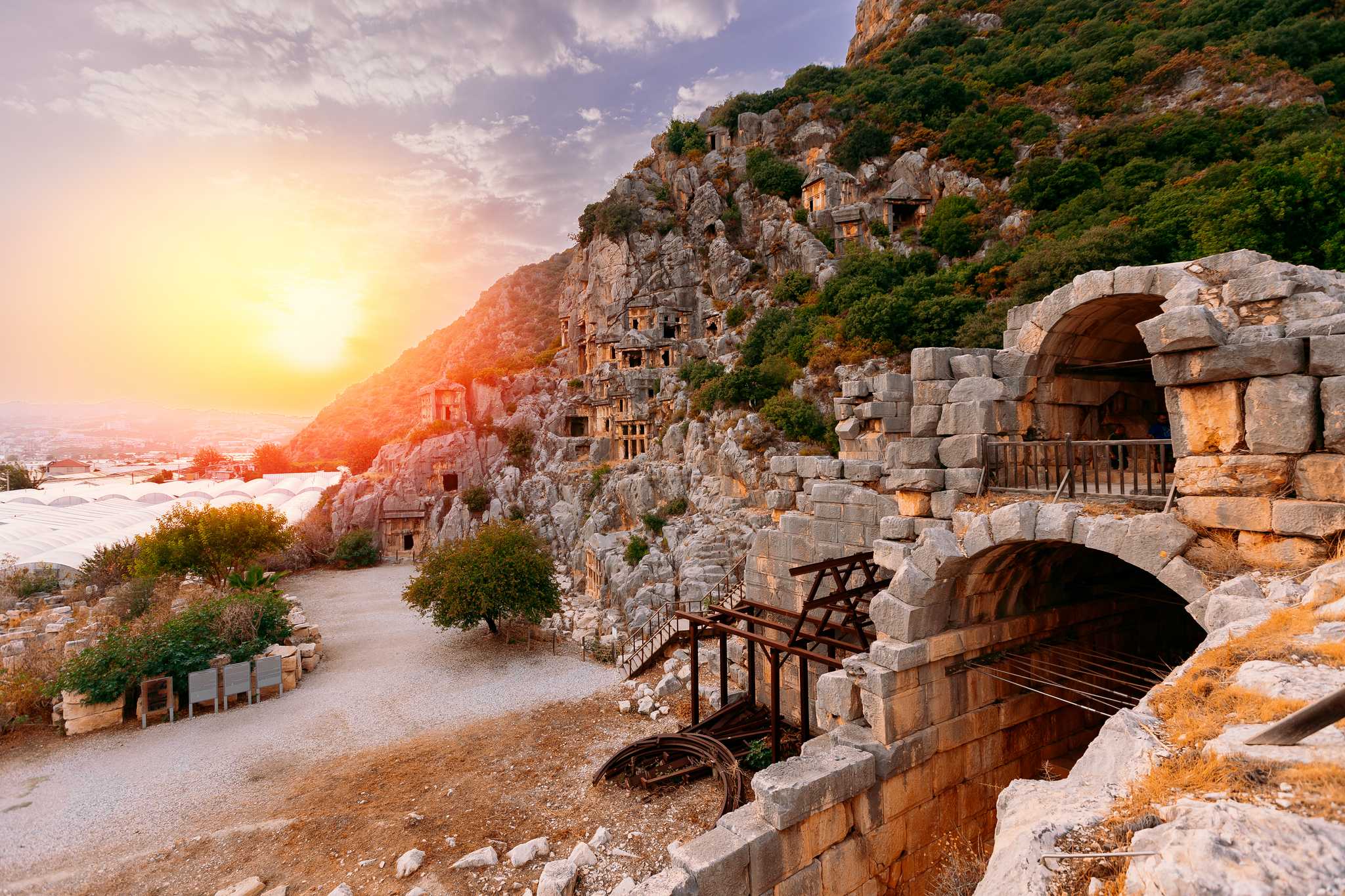 Itinerary stop at Demre on private day trip from Antalya