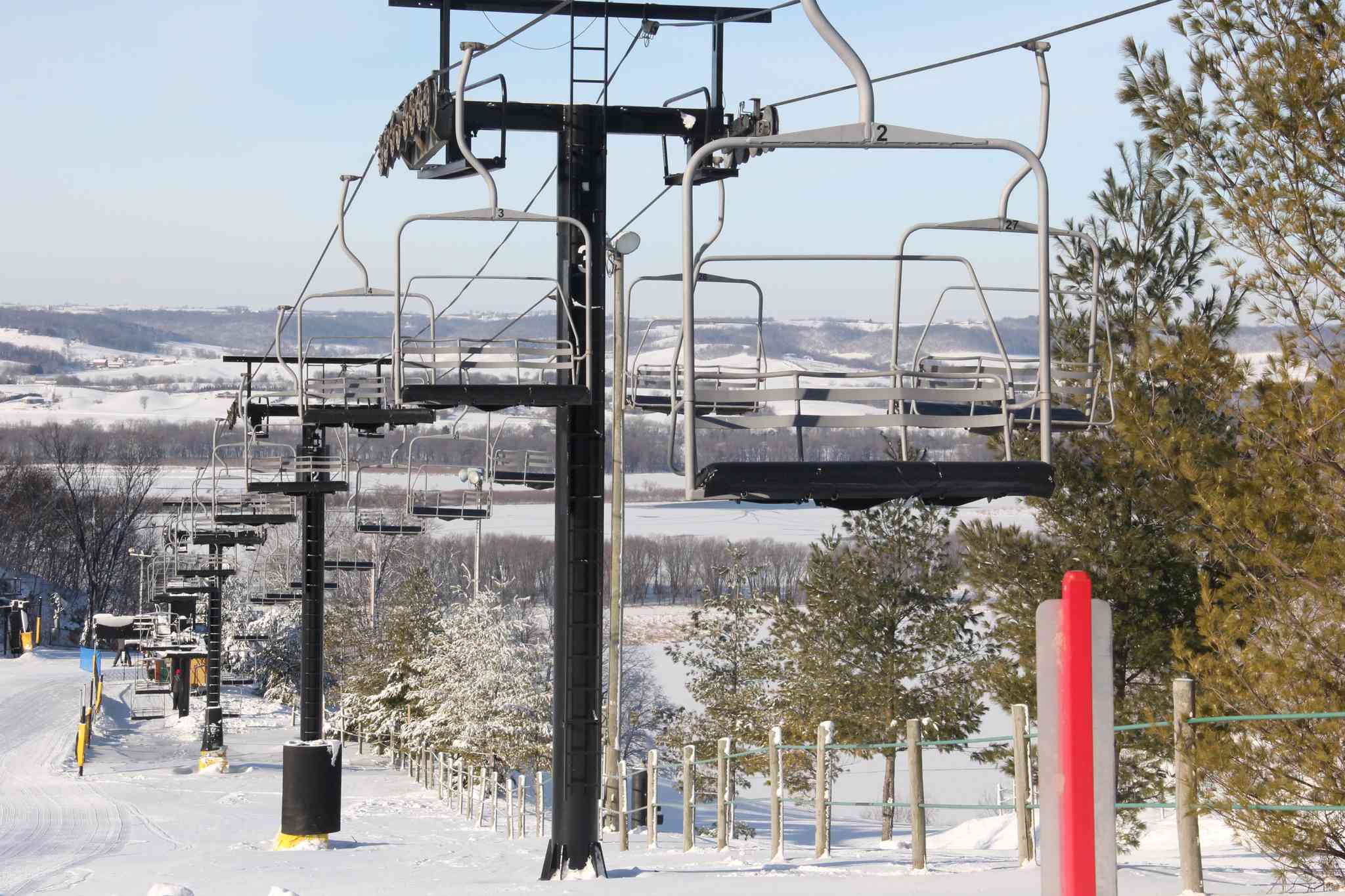 Blick auf die Landschaft von Chicago, IL - private Tagesreise von Devil's Head Ski Resort, WI - Foto 6