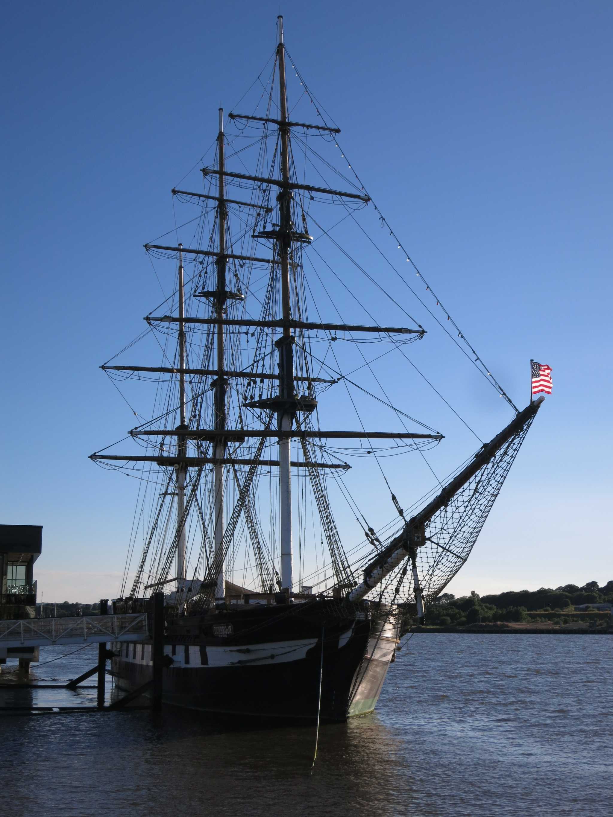 Private car transfer services in Dunbrody Famine Ship - scenic view on Dunbrody Famine Ship in Ireland