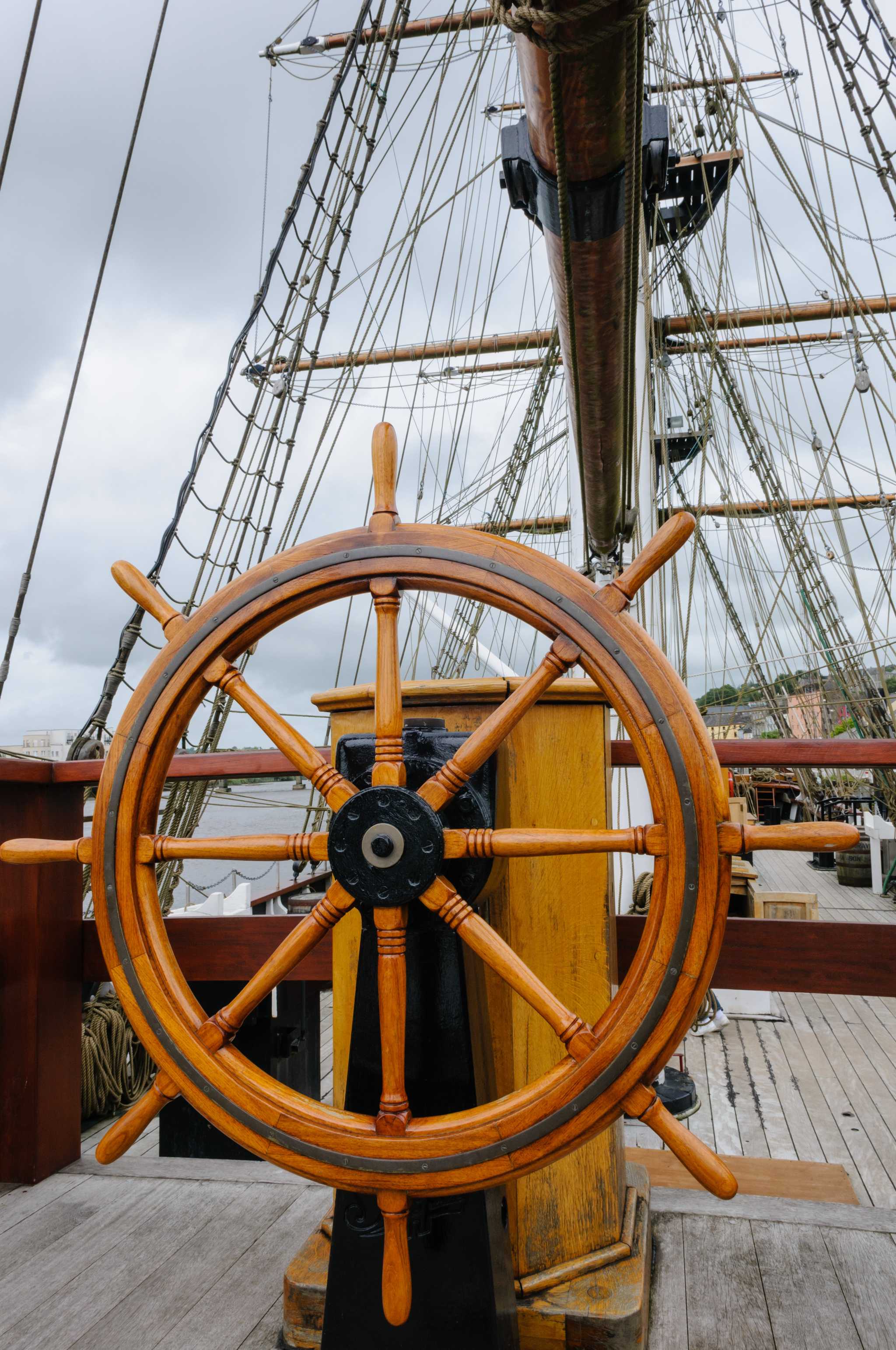 Parada del itinerario en Dunbrody Famine Ship en excursión privada desde Dublin