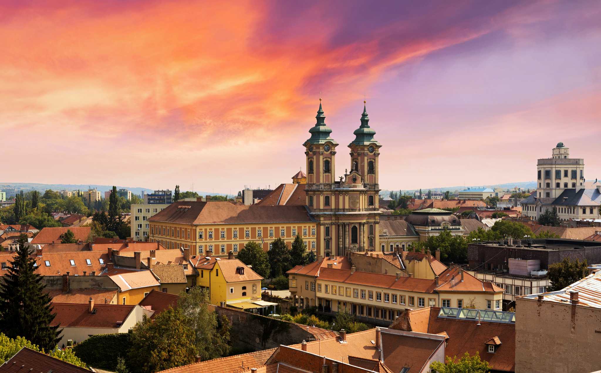 Itinerary stop at Eger on private day trip from Budapest
